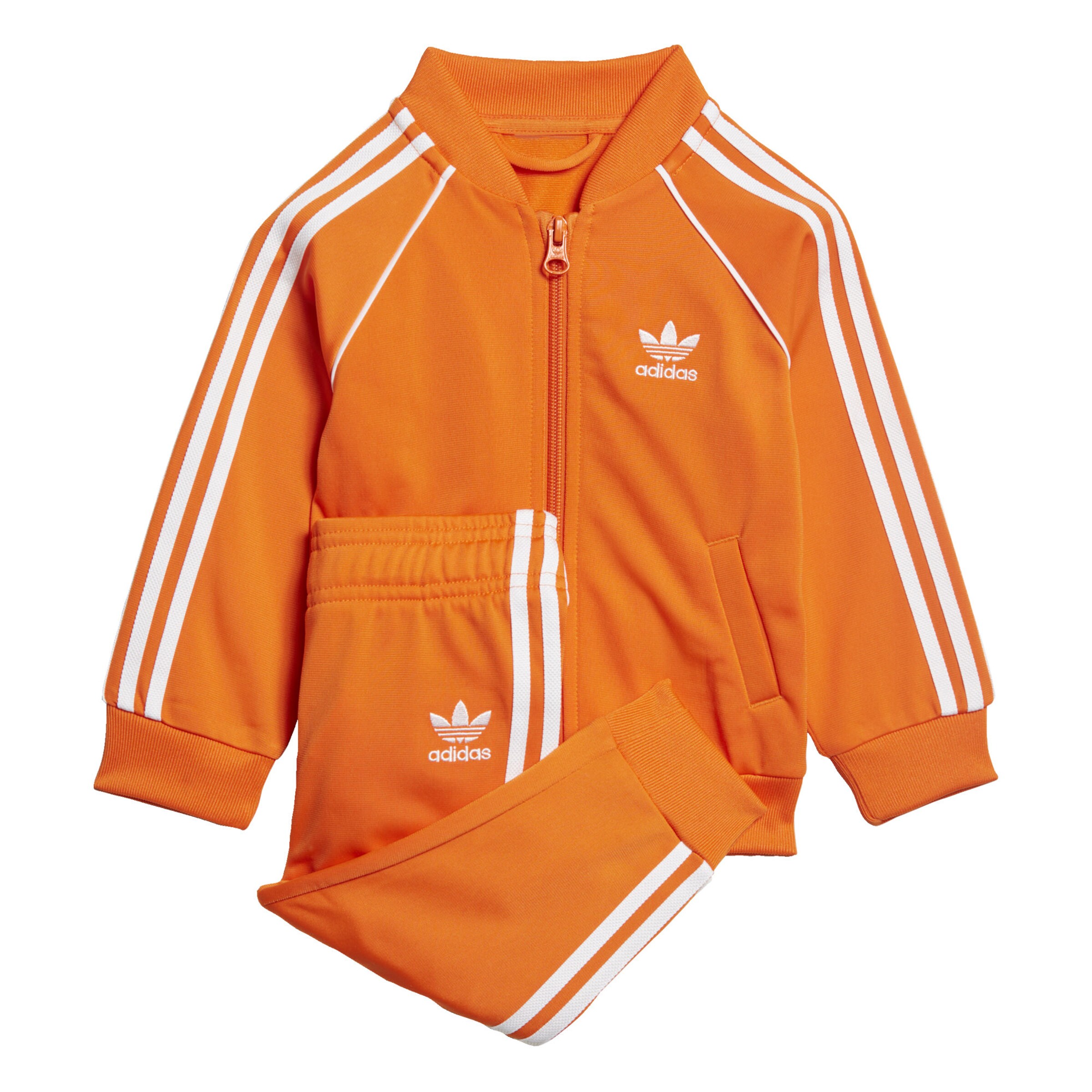 ADIDAS ORIGINALS Jogginganzug in orange / weiß ABOUT YOU