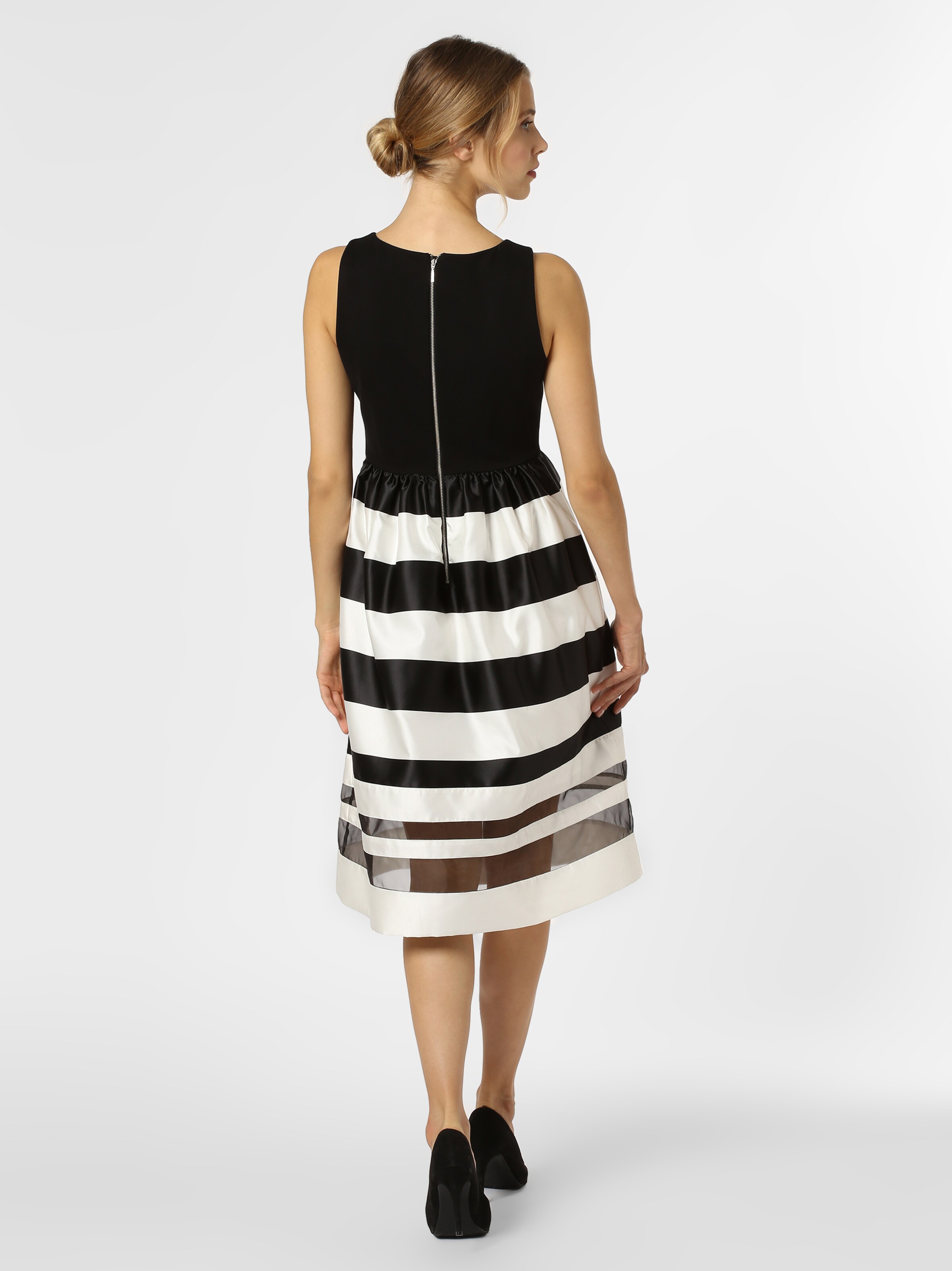 Marie Lund Abendkleid in schwarz / weiß ABOUT YOU