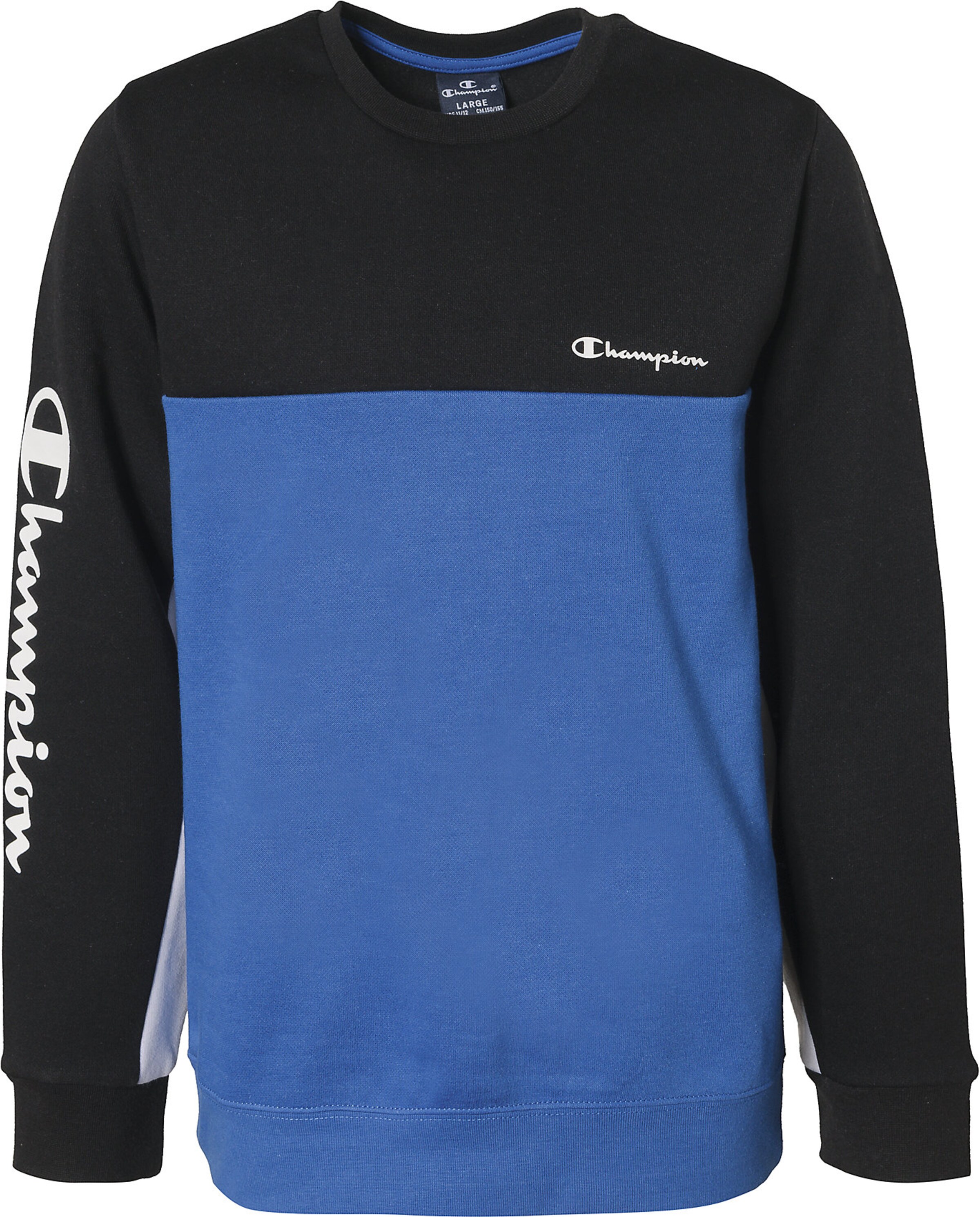 Champion Authentic Athletic Apparel Sweatshirt in royalblau / schwarz