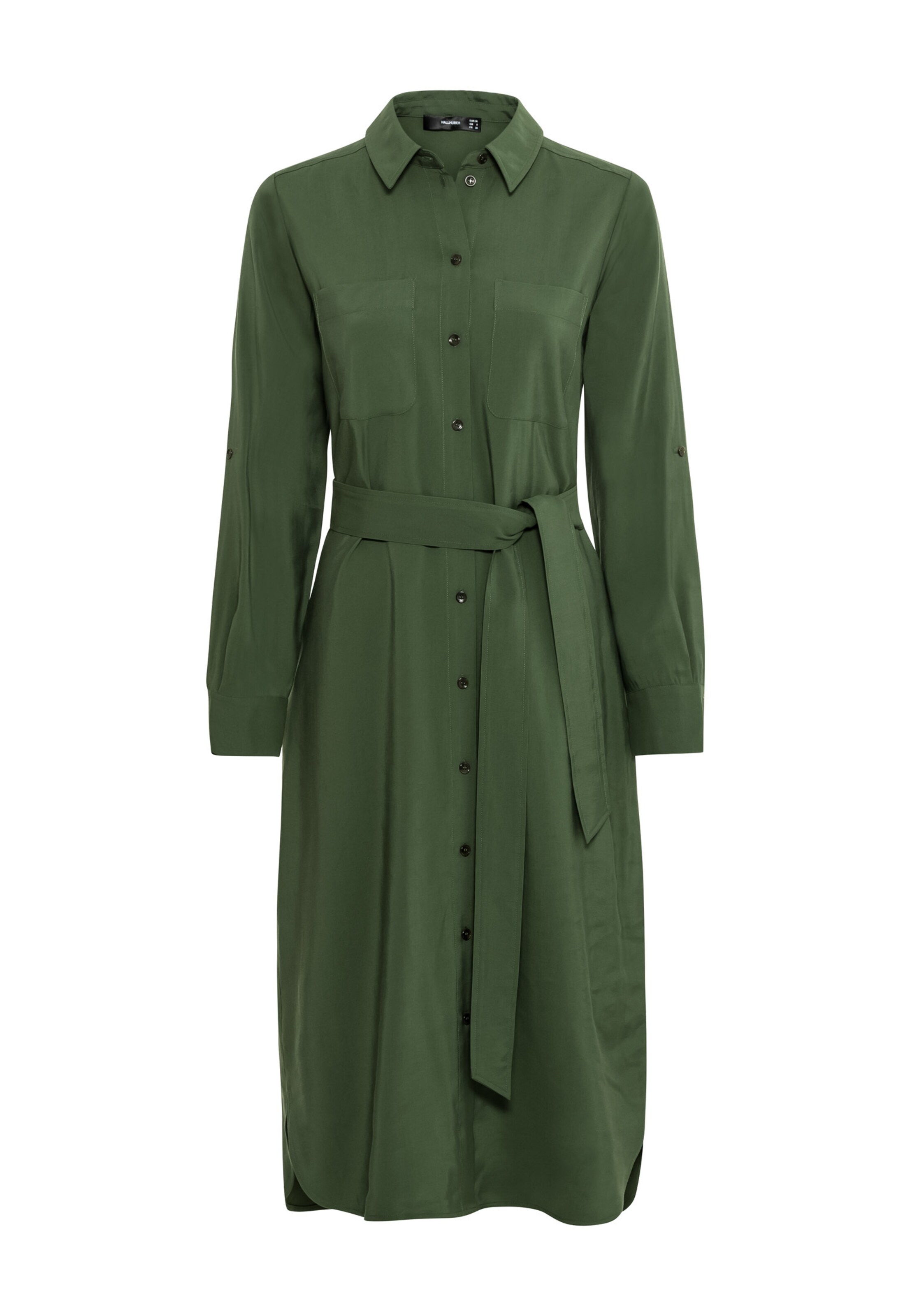 HALLHUBER Kleid in grün ABOUT YOU