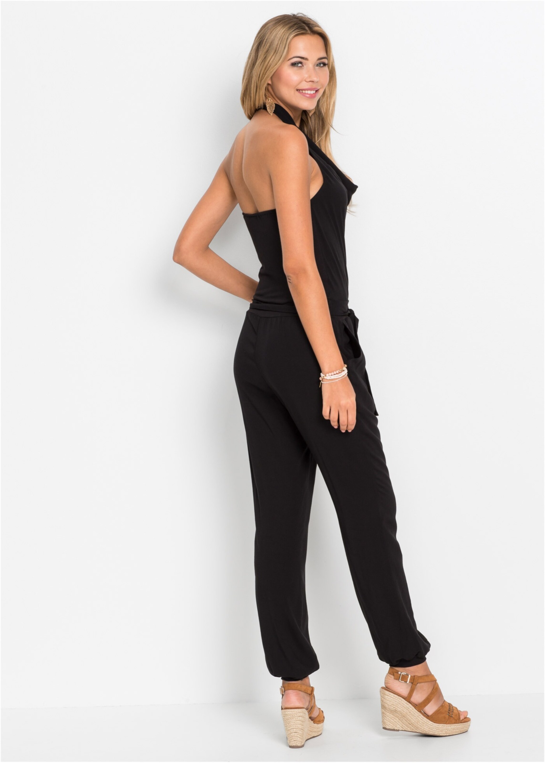 bonprix Jumpsuit in schwarz ABOUT YOU