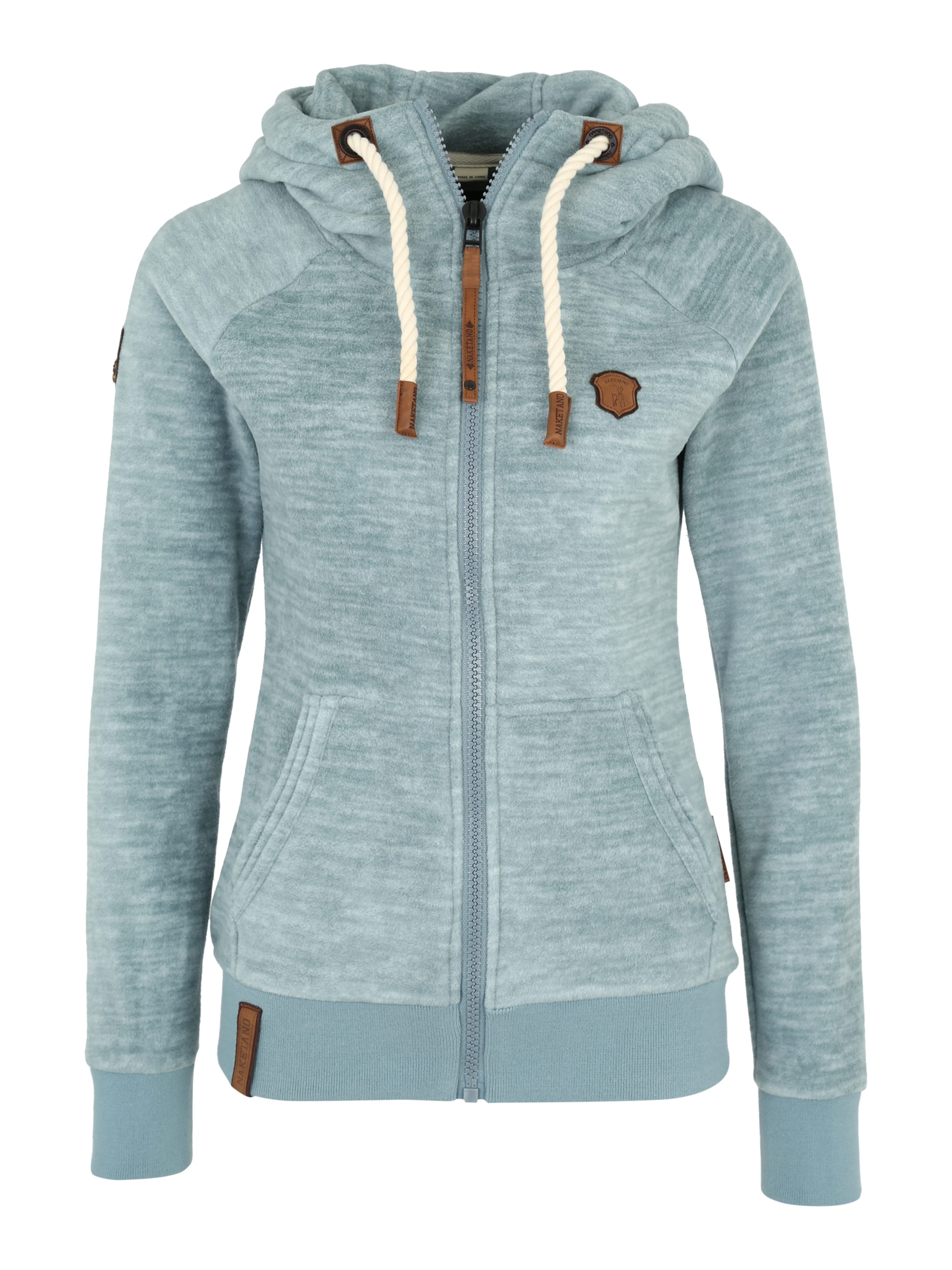 naketano fleece jacke peppermint