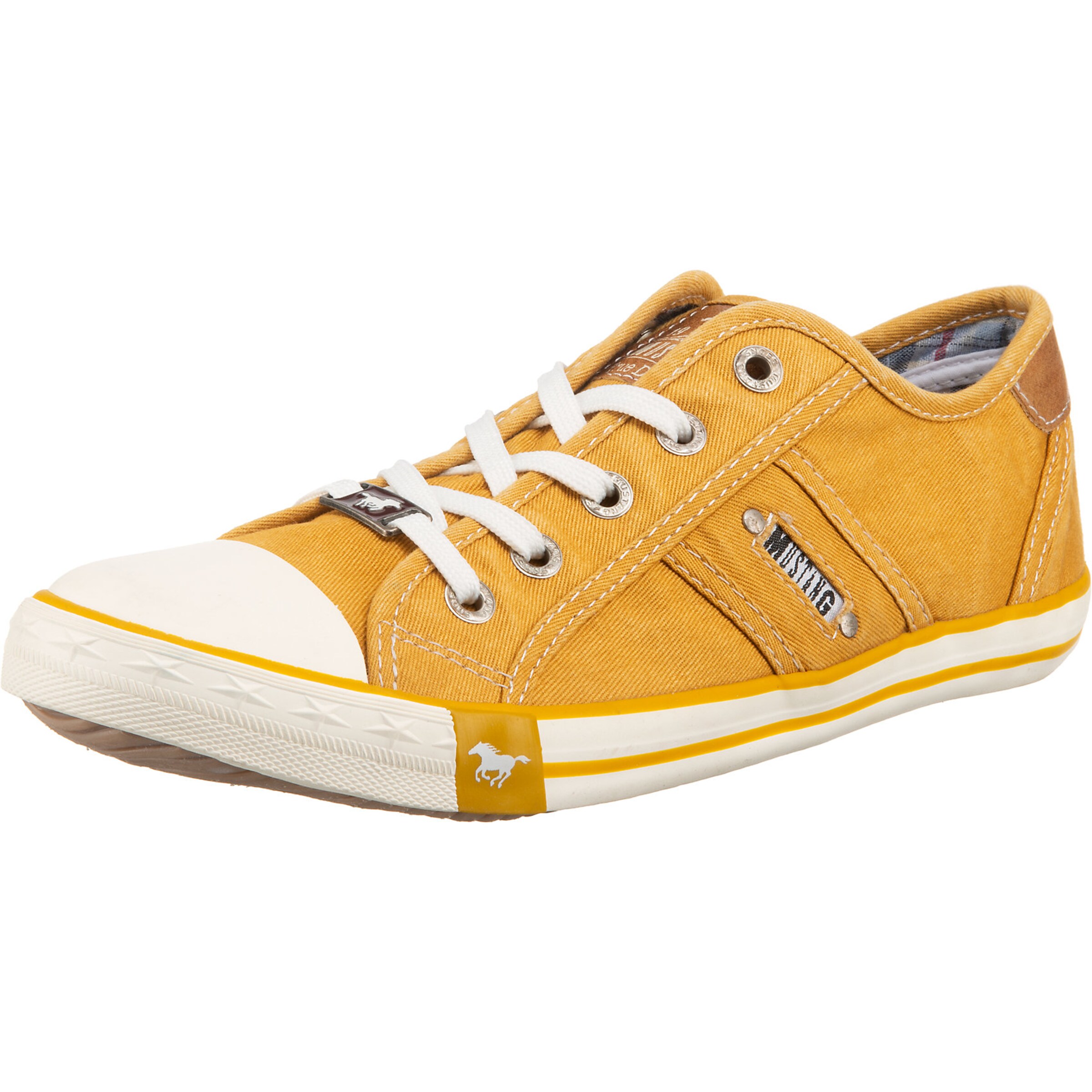 MUSTANG Sneaker in gelb ABOUT YOU