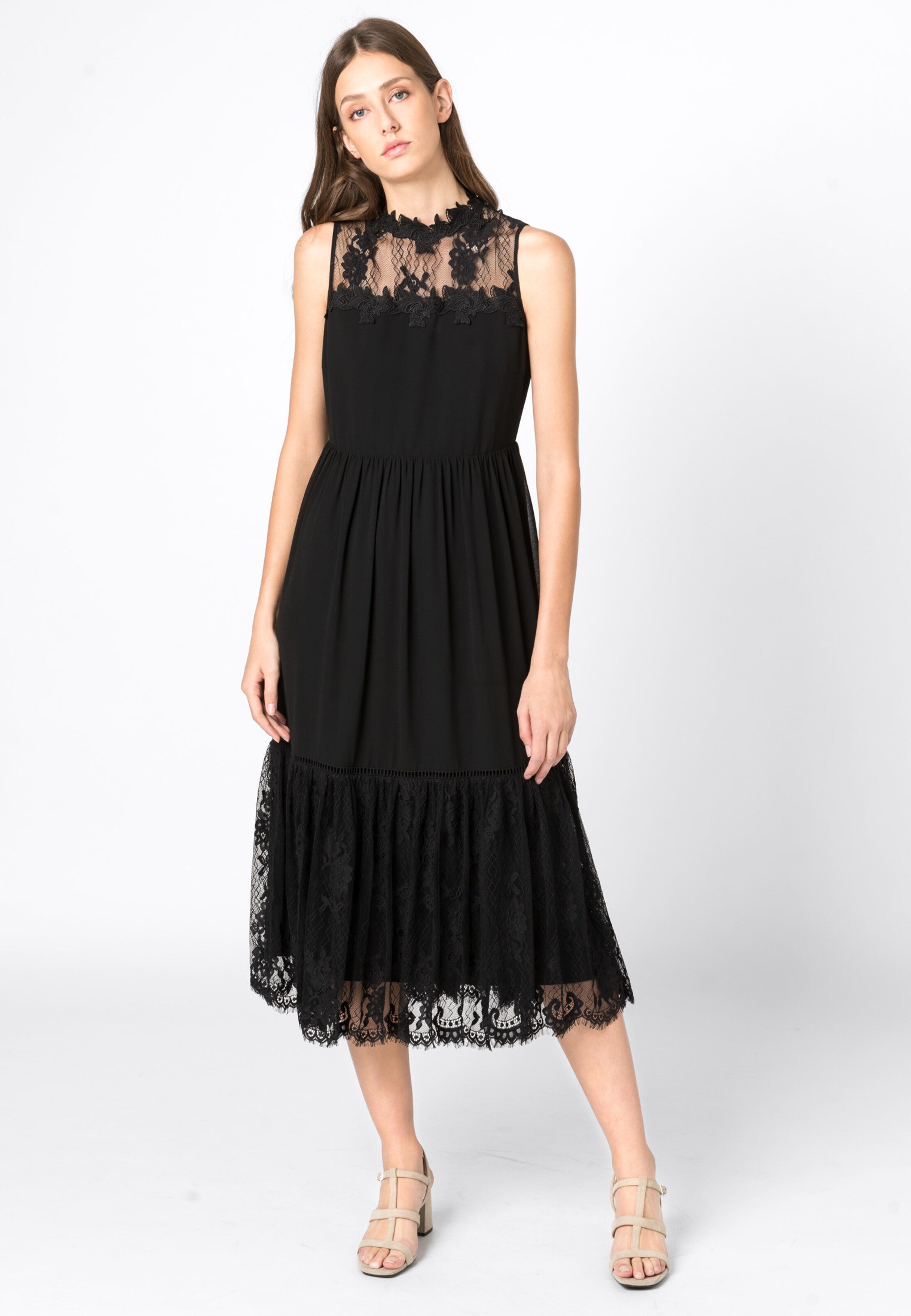 HALLHUBER Kleid in schwarz ABOUT YOU