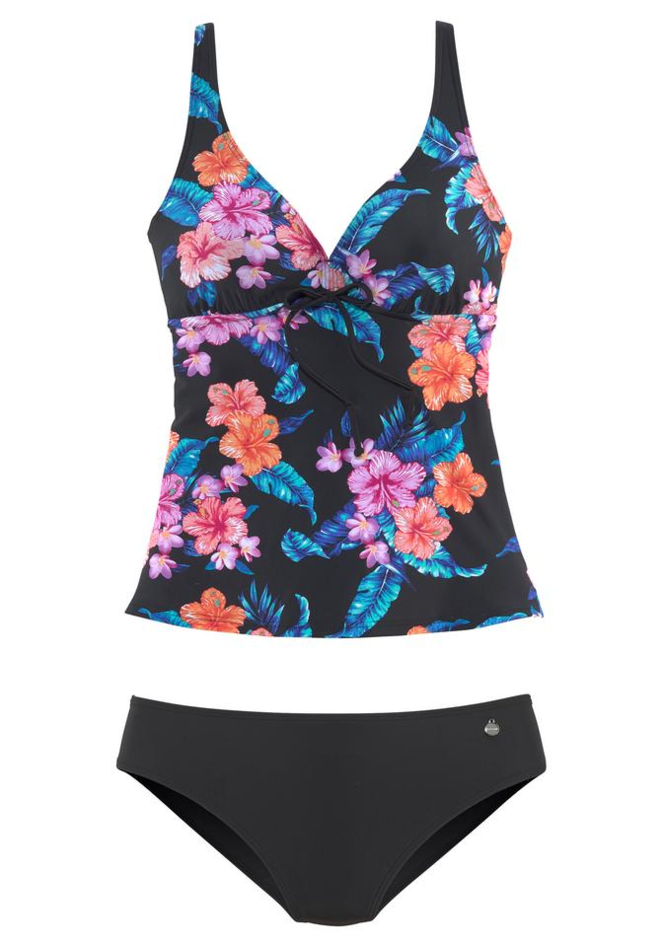 LASCANA Tankini in mischfarben / schwarz ABOUT YOU