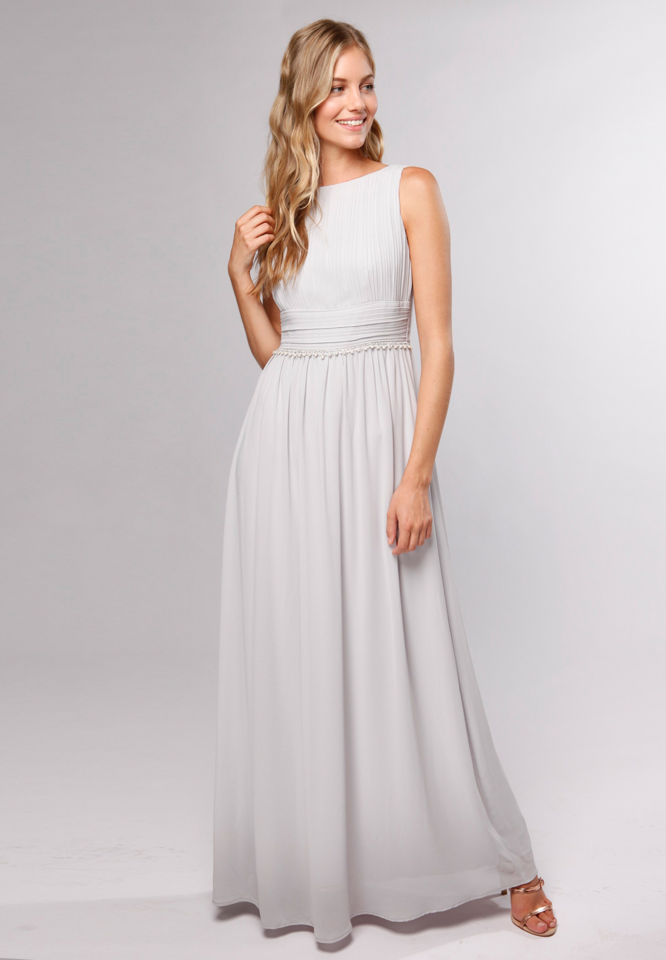 Young Couture by BARBARA SCHWARZER Kleid in silber ABOUT YOU