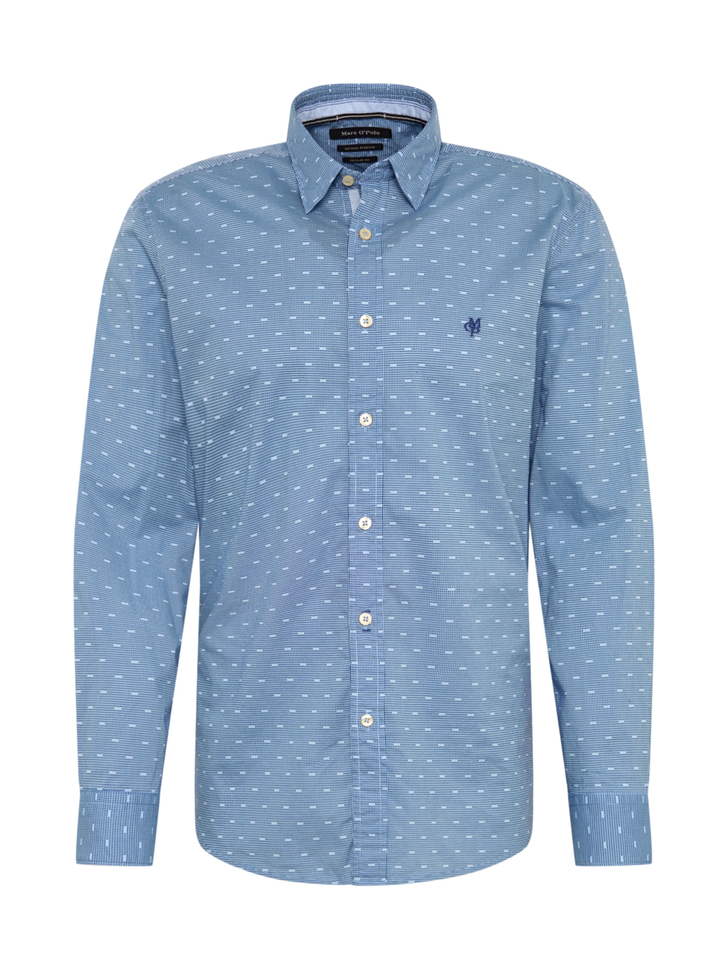 Marc O'Polo Hemd in hellblau ABOUT YOU