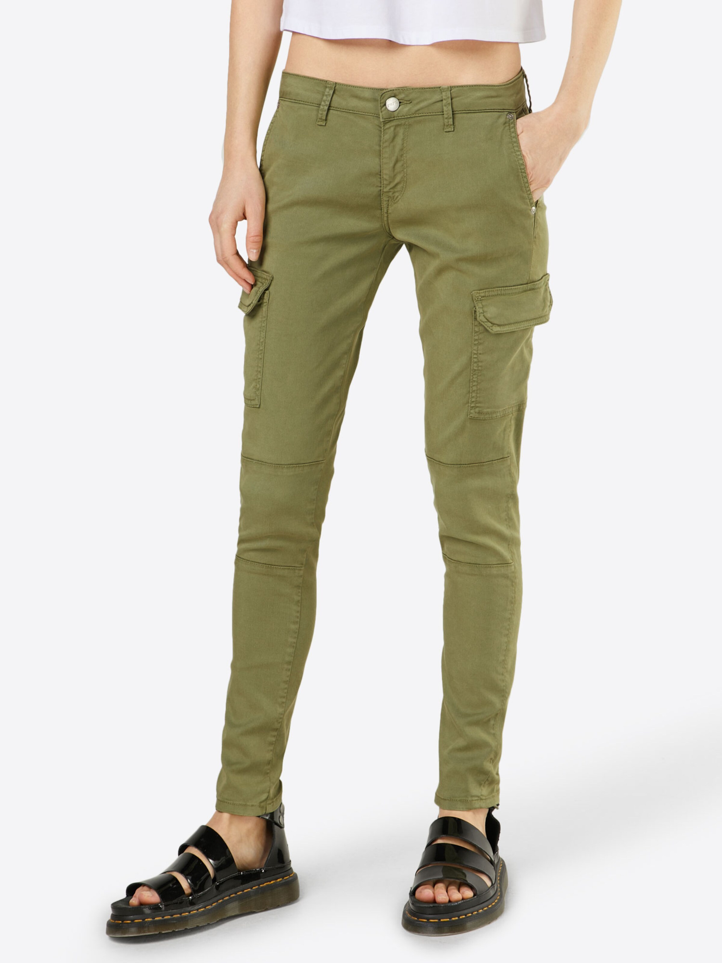 Pepe Jeans Pantalon cargo 'SURVIVOR' en vert ABOUT YOU