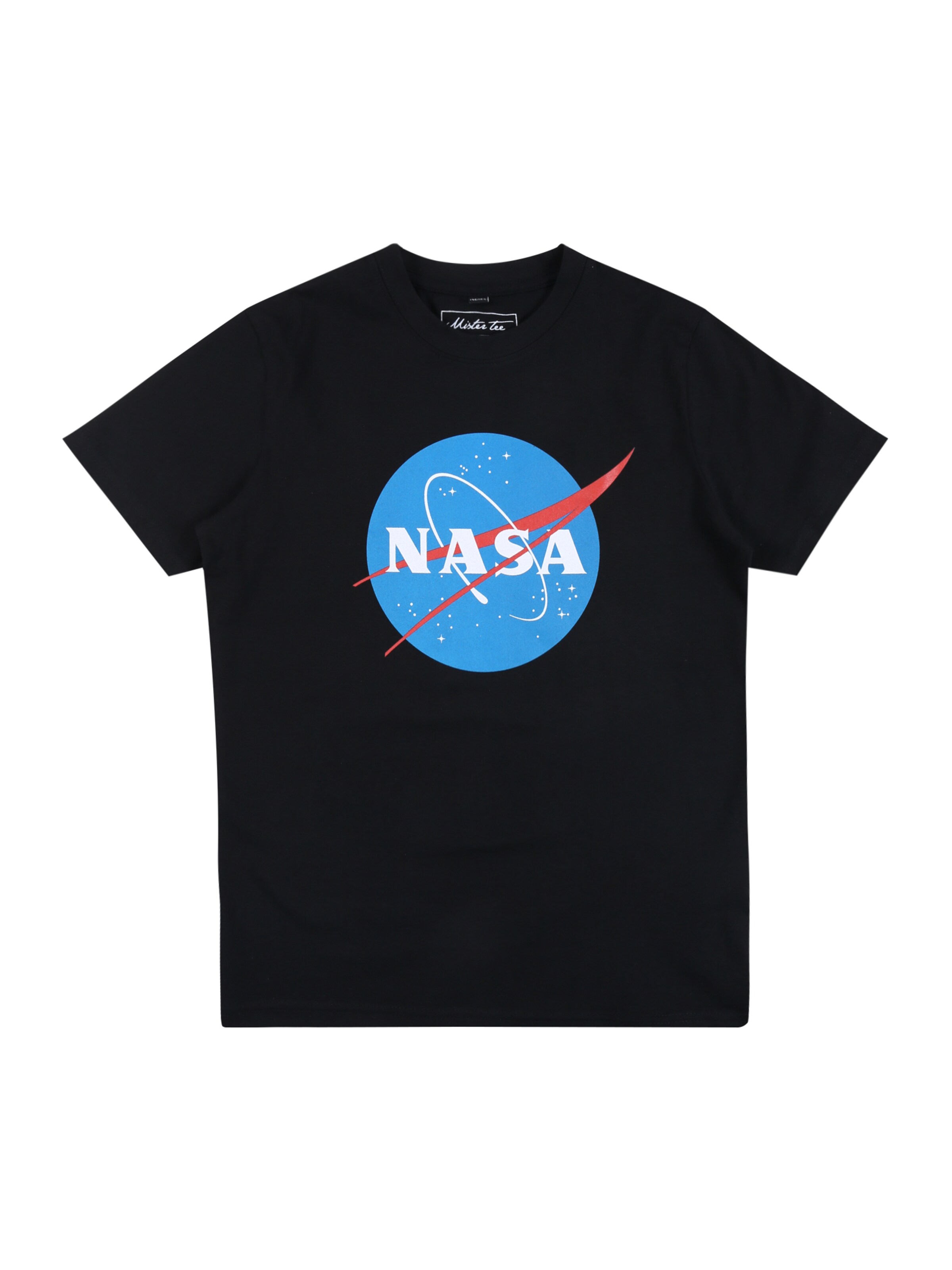 Mister Tee Shirt 'NASA' in himmelblau / schwarz / weiß ABOUT YOU