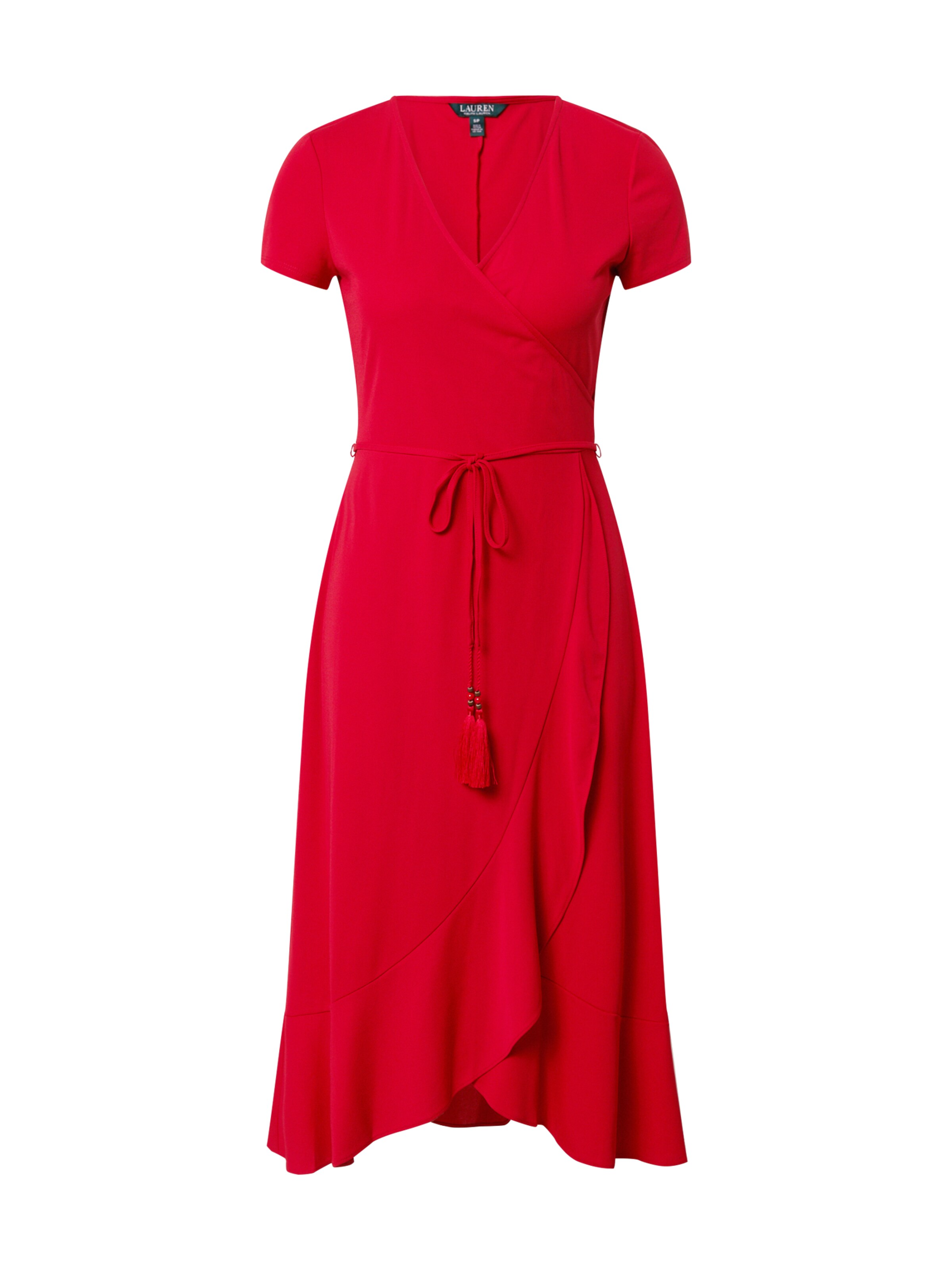 Lauren Ralph Lauren Kleid 'ENTIAMA' in rot ABOUT YOU