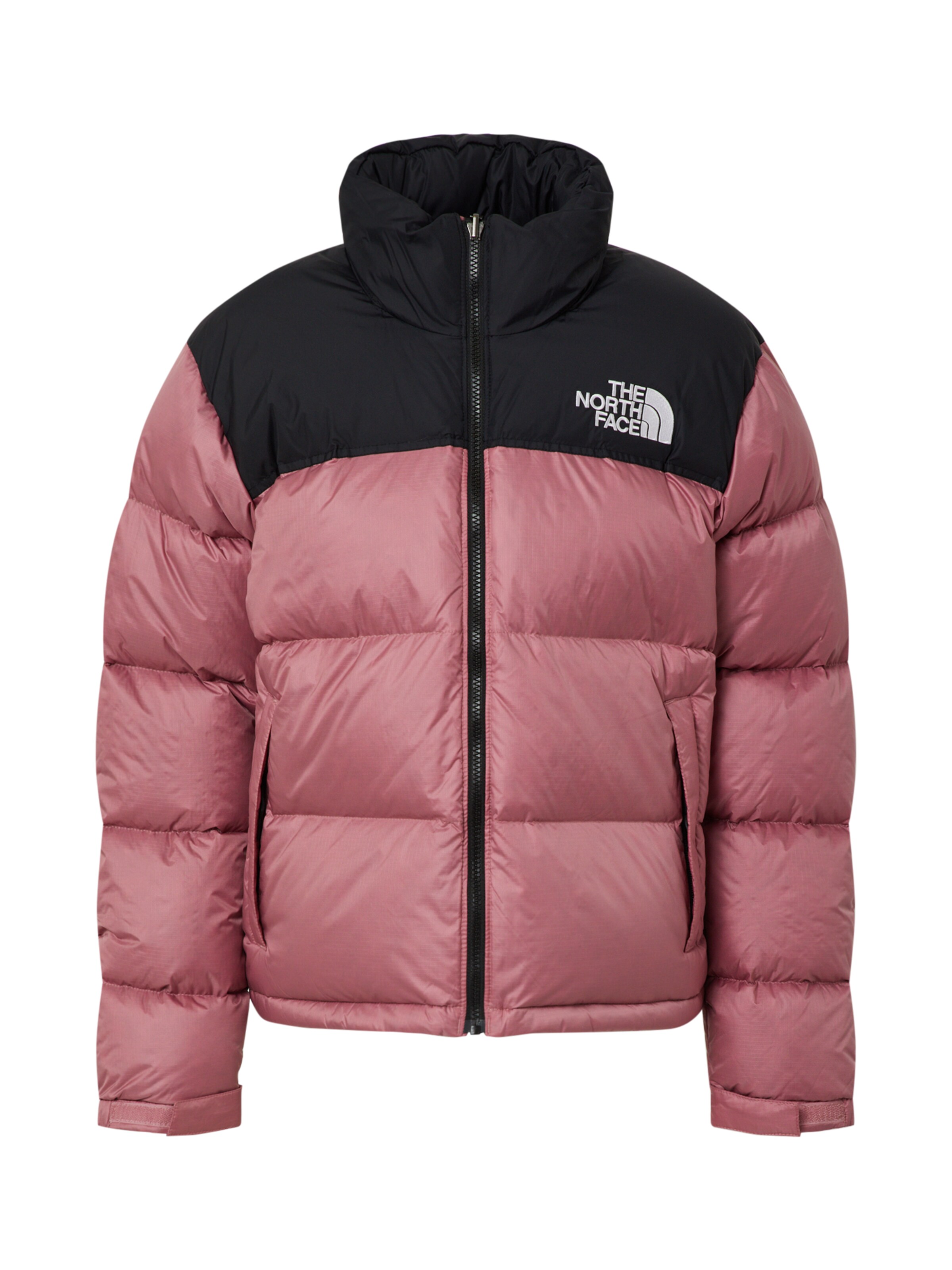 THE NORTH FACE Jacke '1996 Retro Nuptse' in rosa / schwarz / weiß