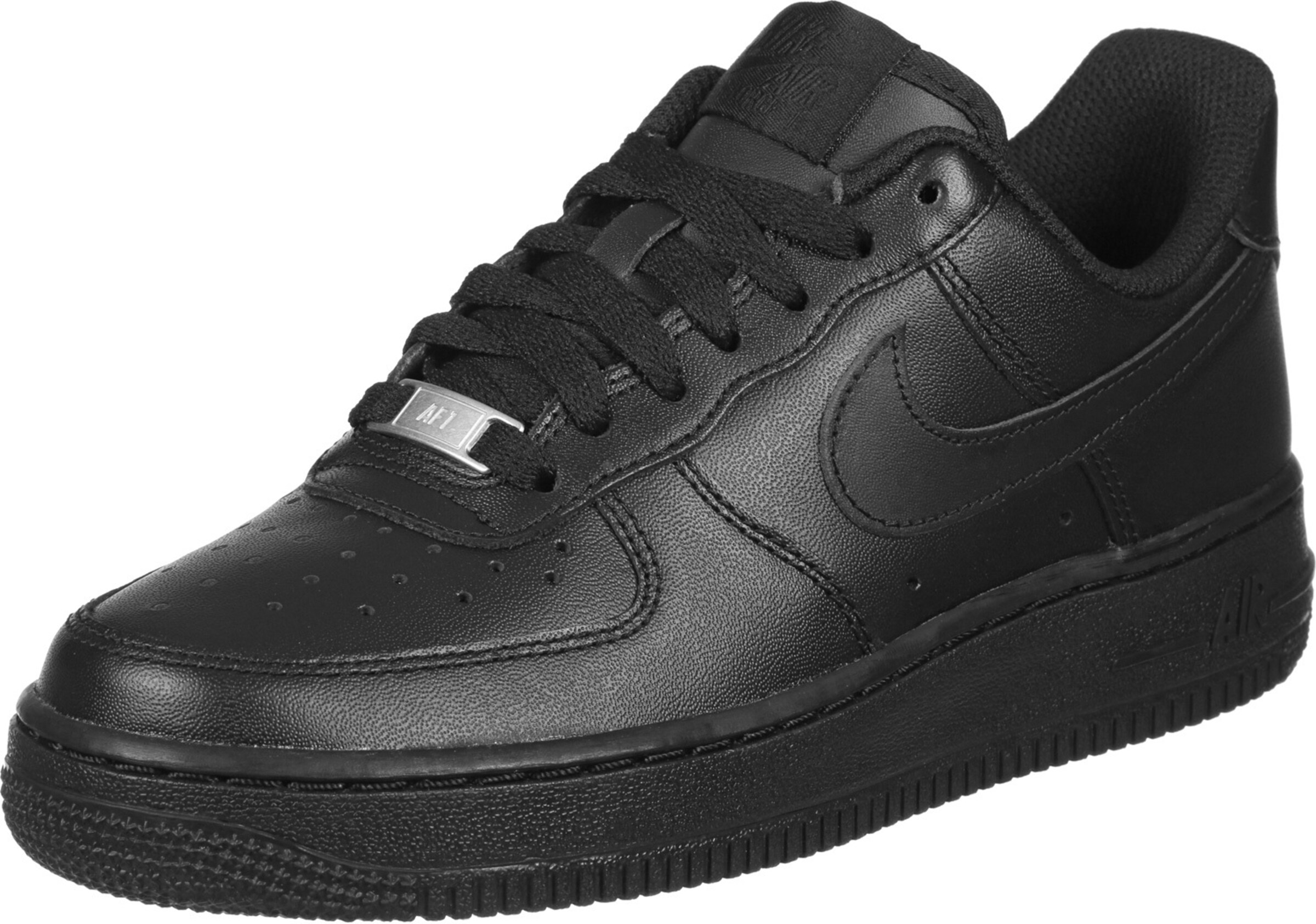 NIKE Sneakers hoog 'Air Force 1 '07 W' in Zwart ABOUT YOU