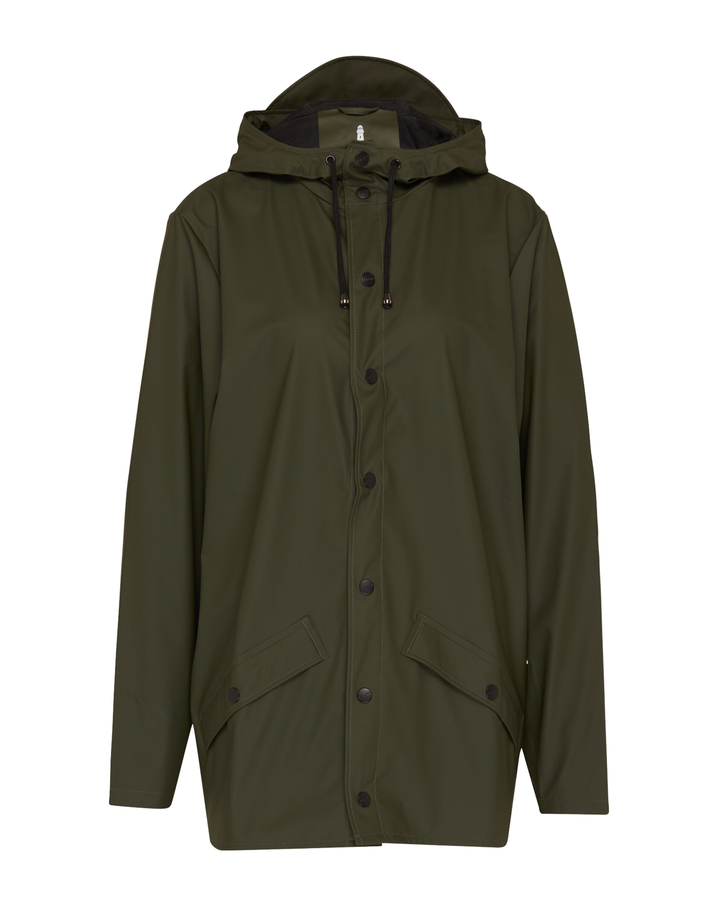 RAINS Regenjacke in dunkelgrün ABOUT YOU