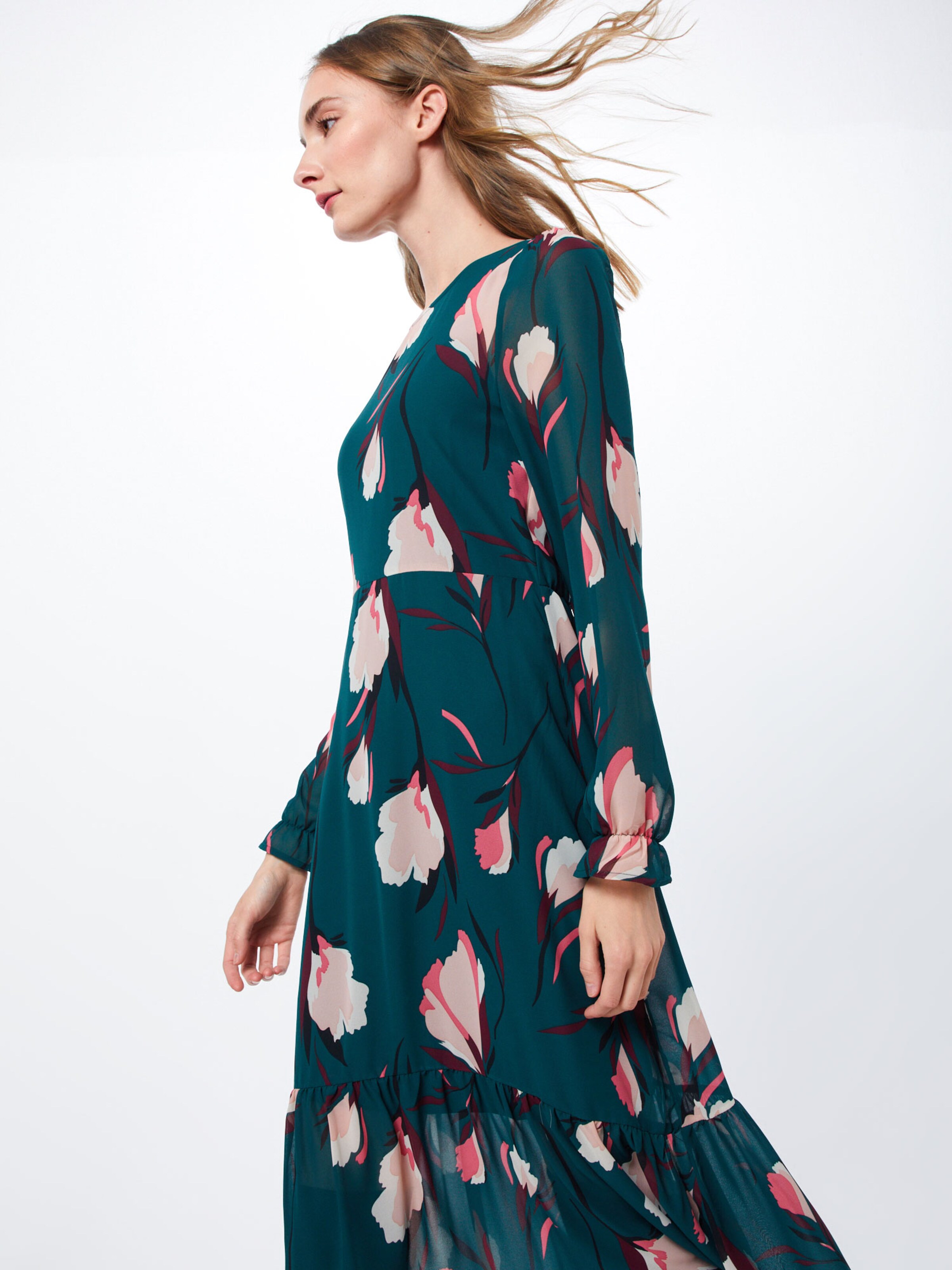 VERO MODA Kleid 'VERA' in petrol ABOUT YOU