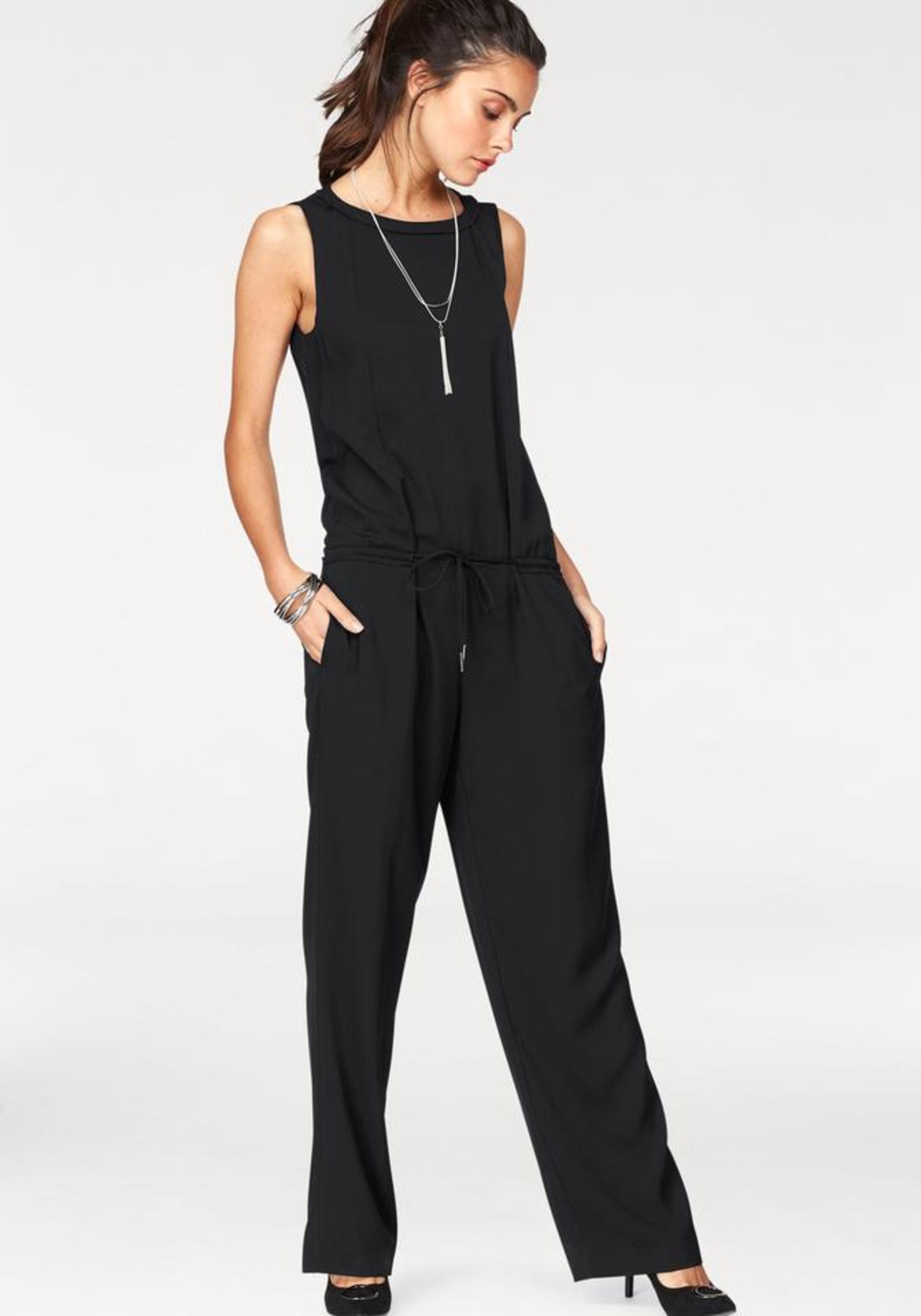 Marc O'Polo Jumpsuit in Zwart ABOUT YOU