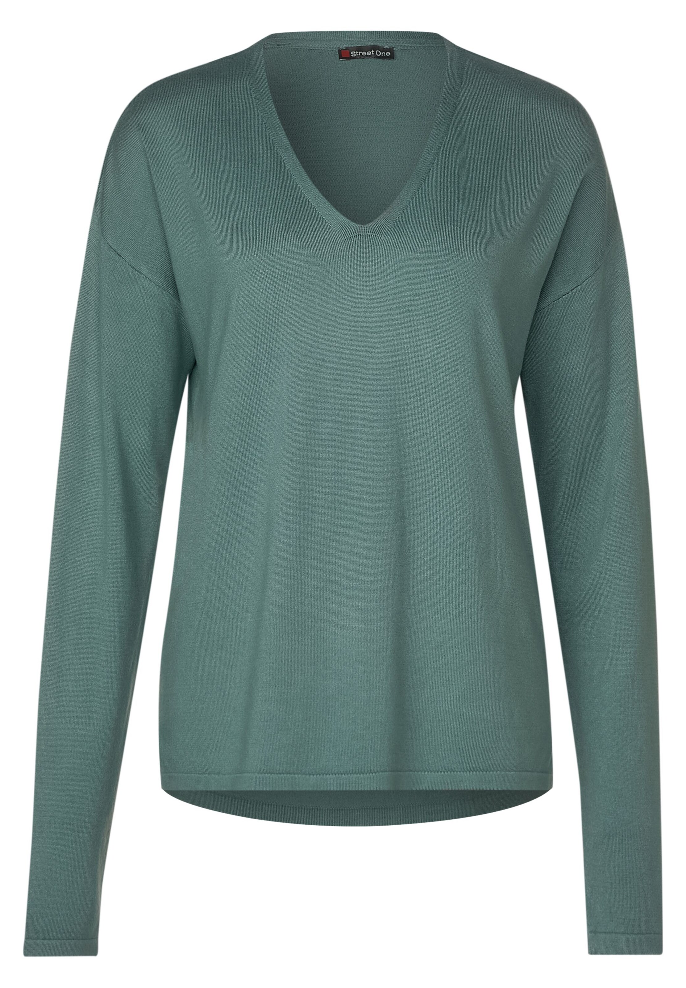 STREET ONE Pullover in grün ABOUT YOU