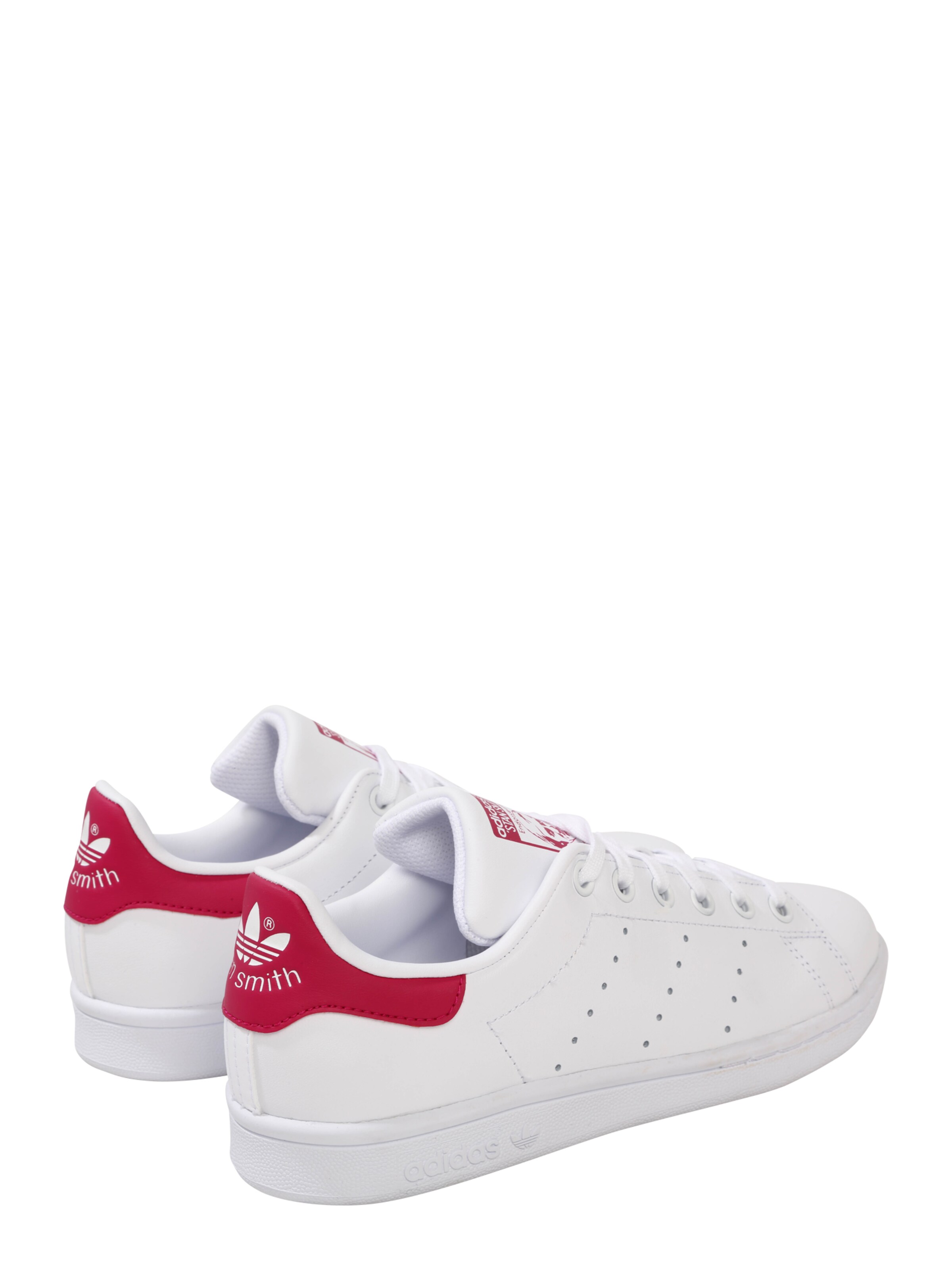 ADIDAS ORIGINALS Sneaker 'Stan Smith J' in pink / weiß ABOUT YOU