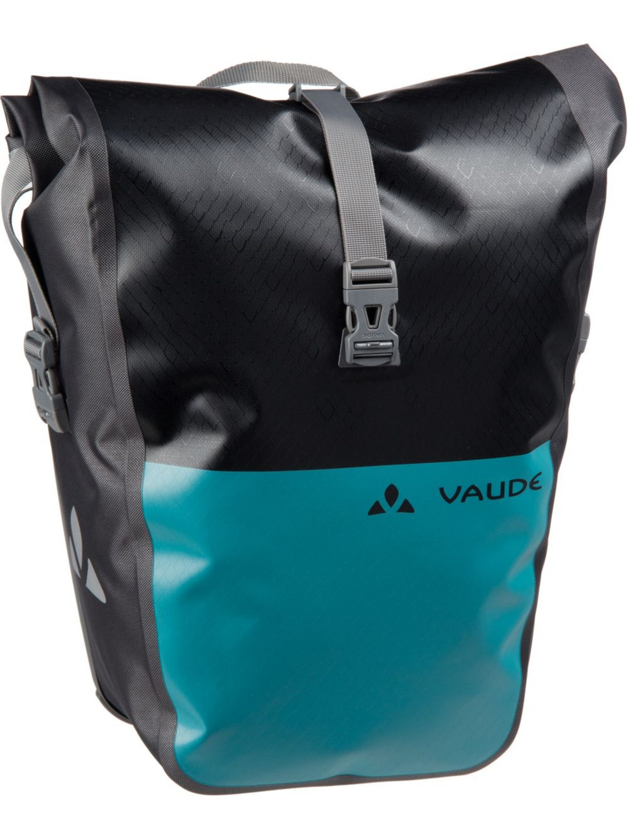 VAUDE Fahrradtasche ' Aqua Back Color ' in petrol / schwarz ABOUT YOU