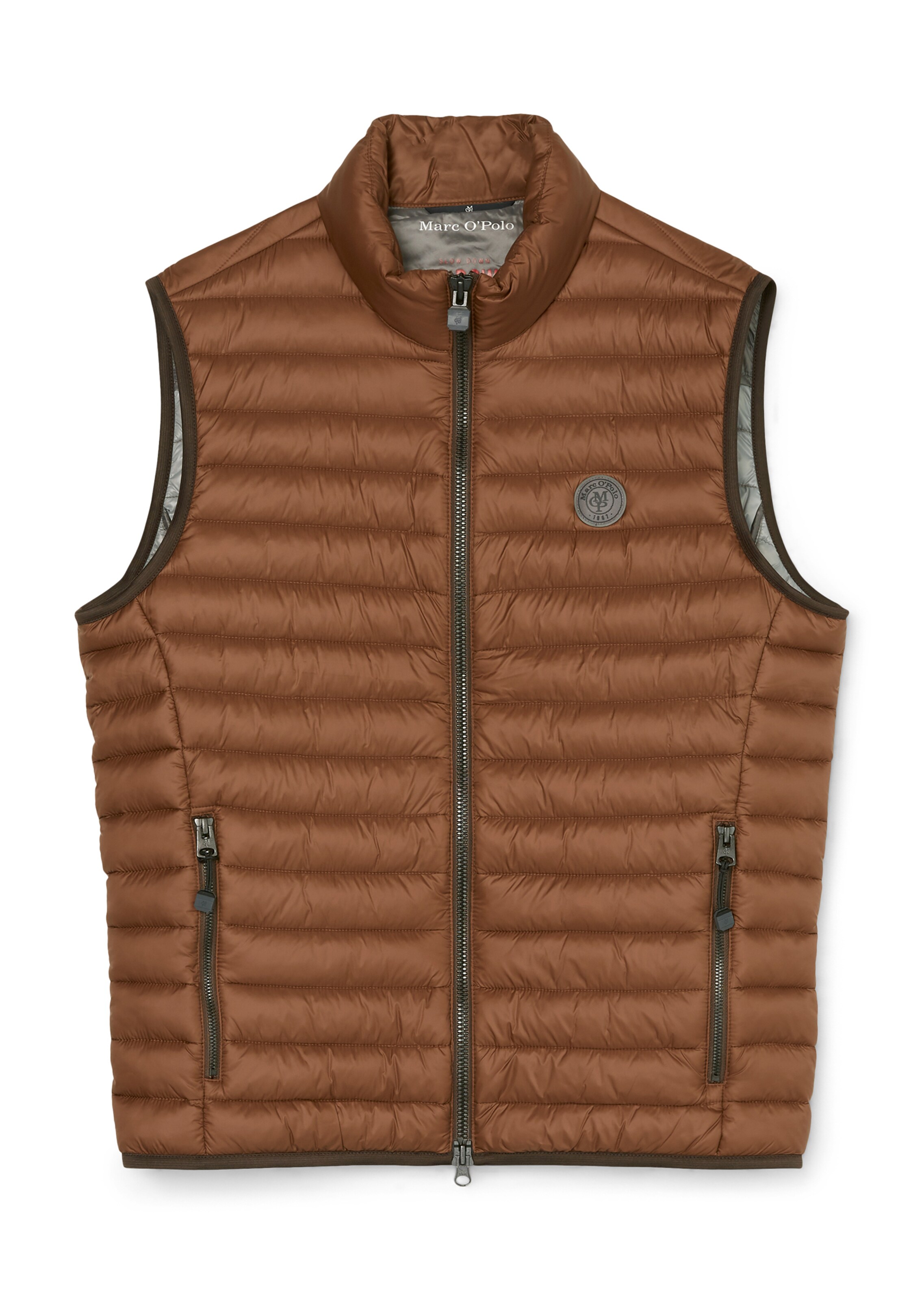 Marc O'Polo Weste in braun ABOUT YOU