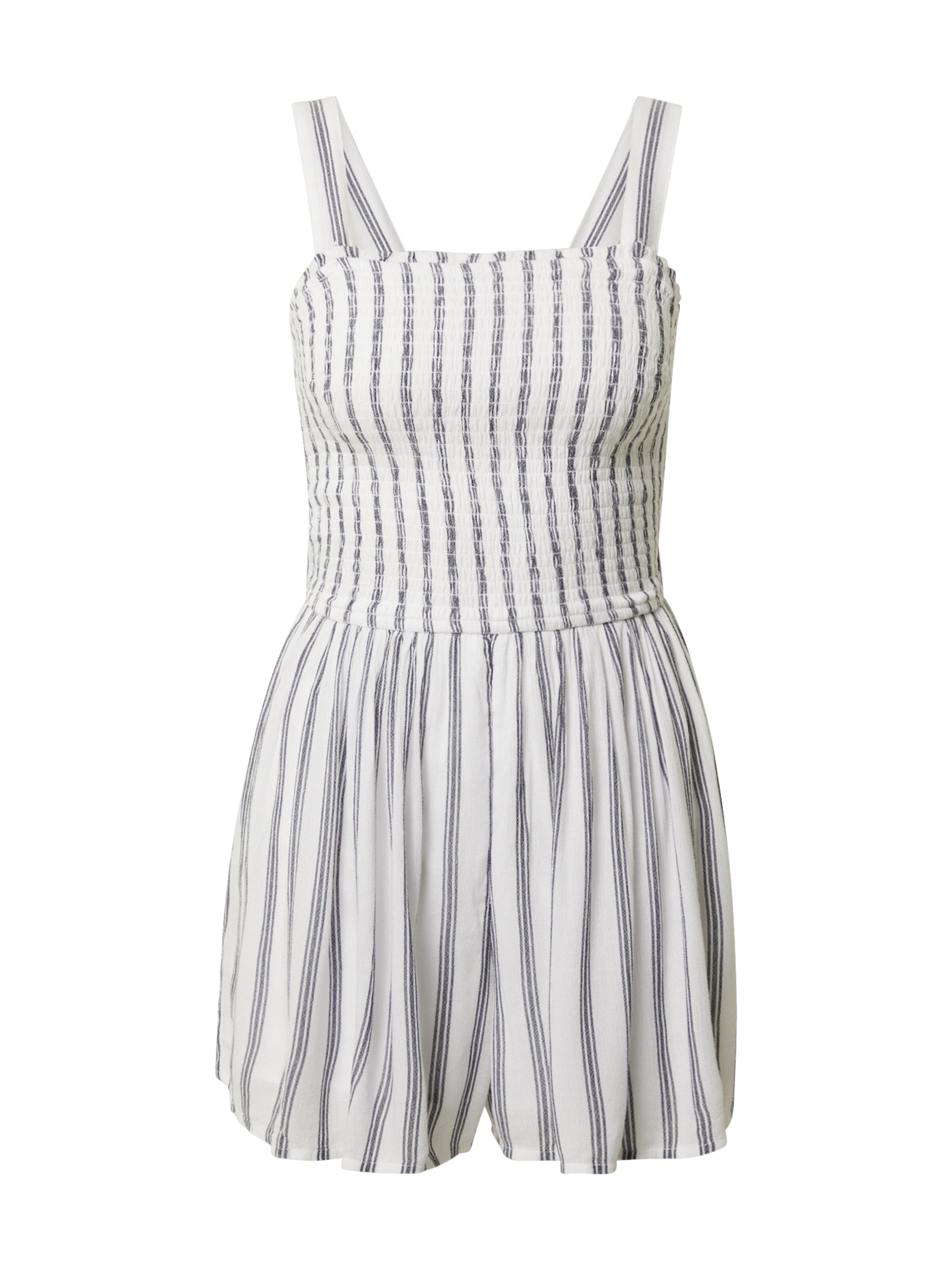 HOLLISTER Jumpsuit in blaumeliert / weiß ABOUT YOU