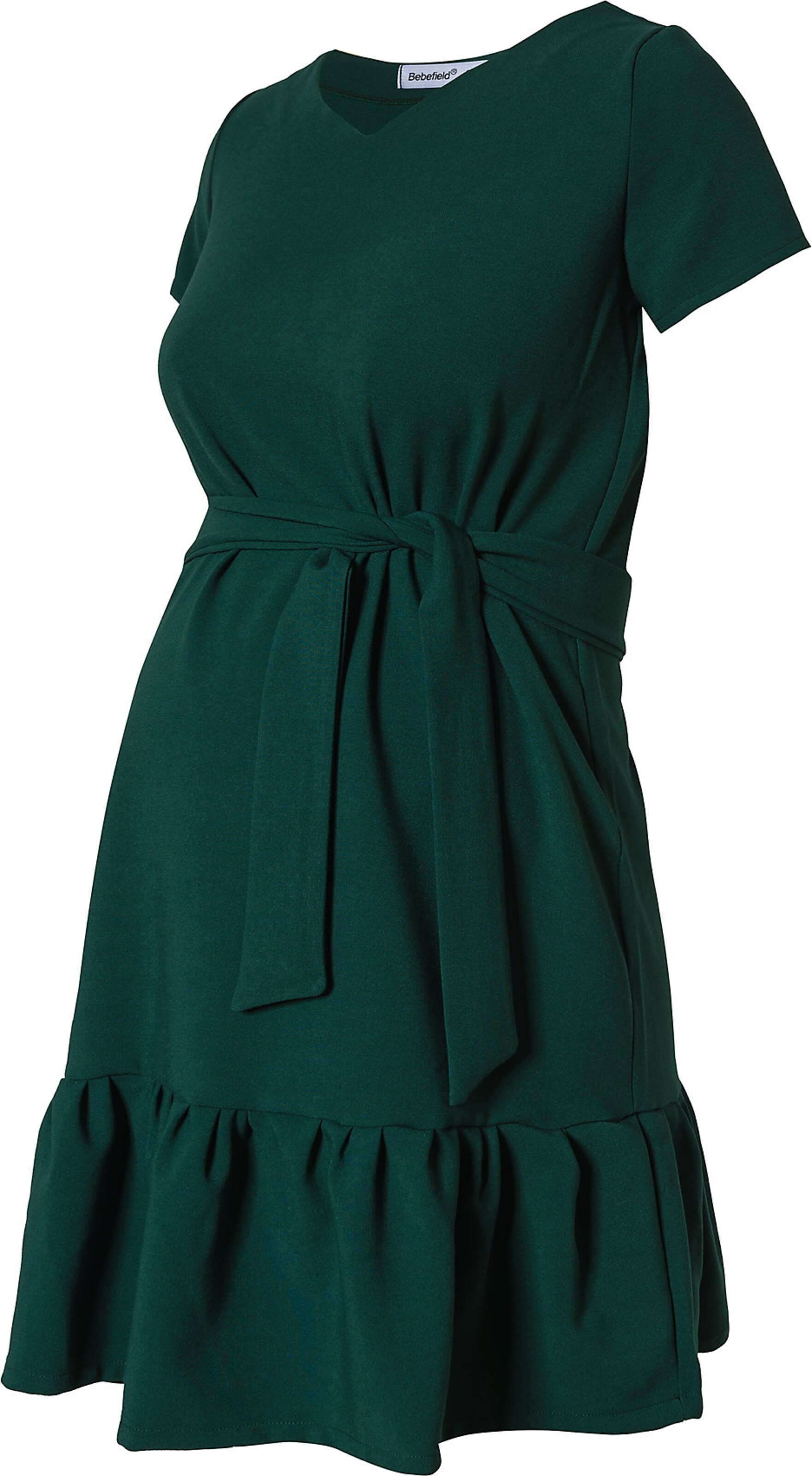 Bebefield Kleid 'ARABELLA' in dunkelgrün ABOUT YOU
