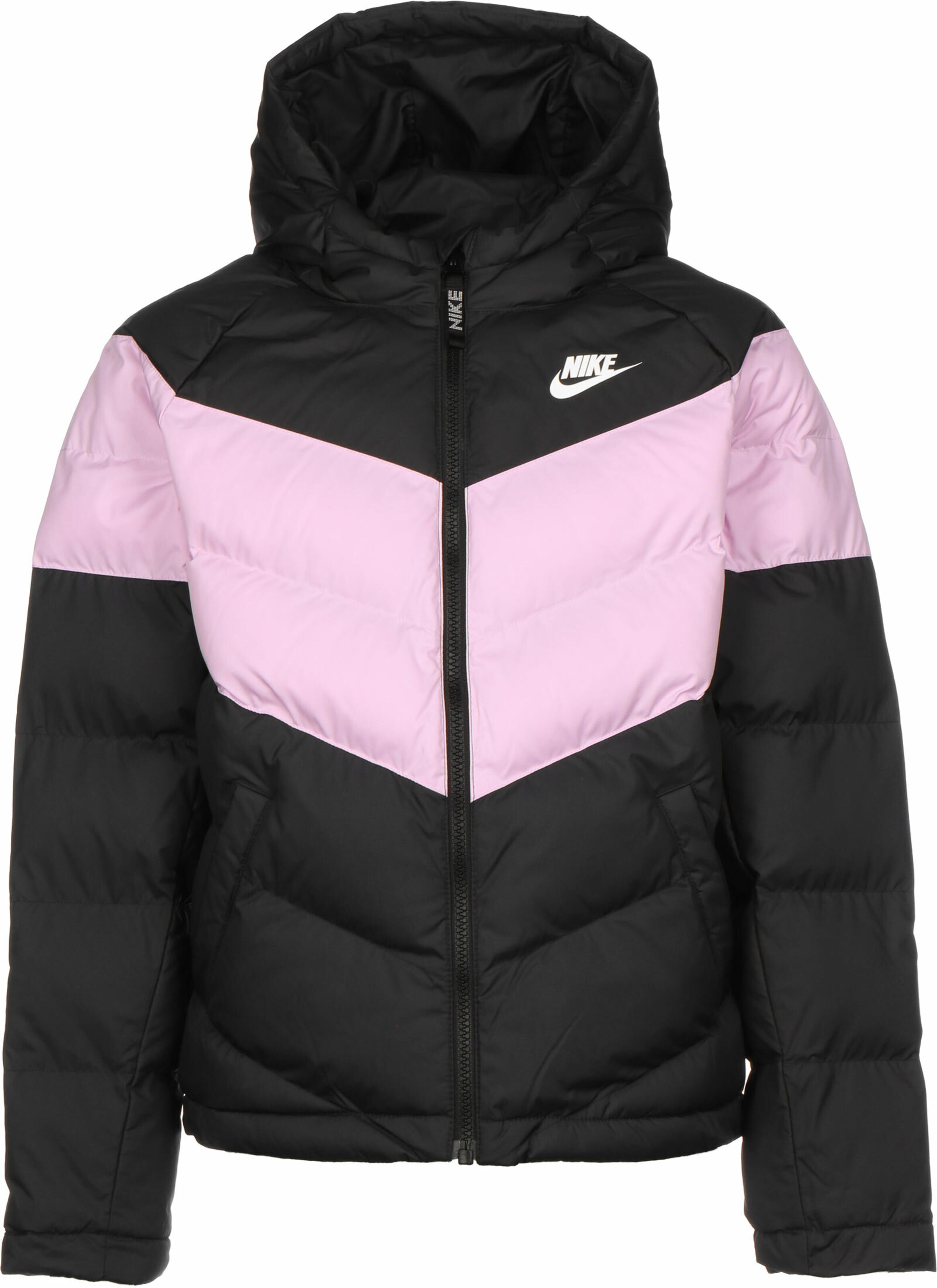 NIKE Jacke in rosa / schwarz ABOUT YOU