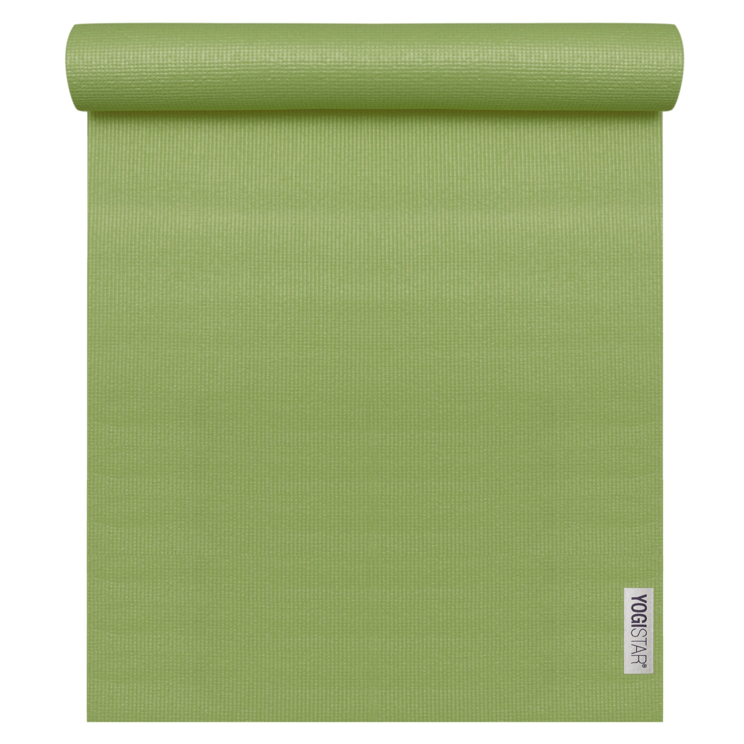 Yogamatte '183 cm x 61 cm x 4 mm' in kiwi