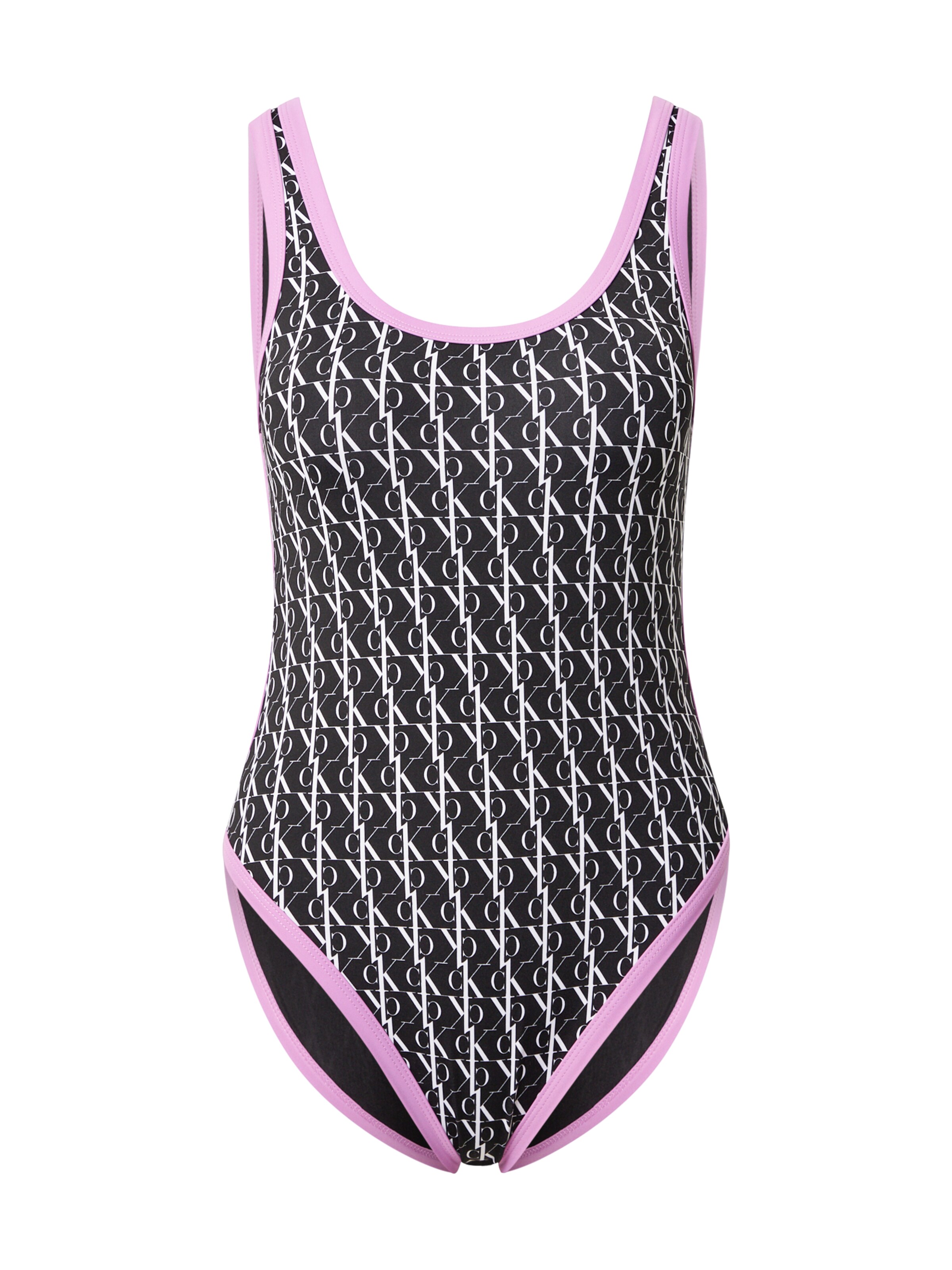 Calvin Klein Swimwear Costume intero in Arancione ABOUT YOU