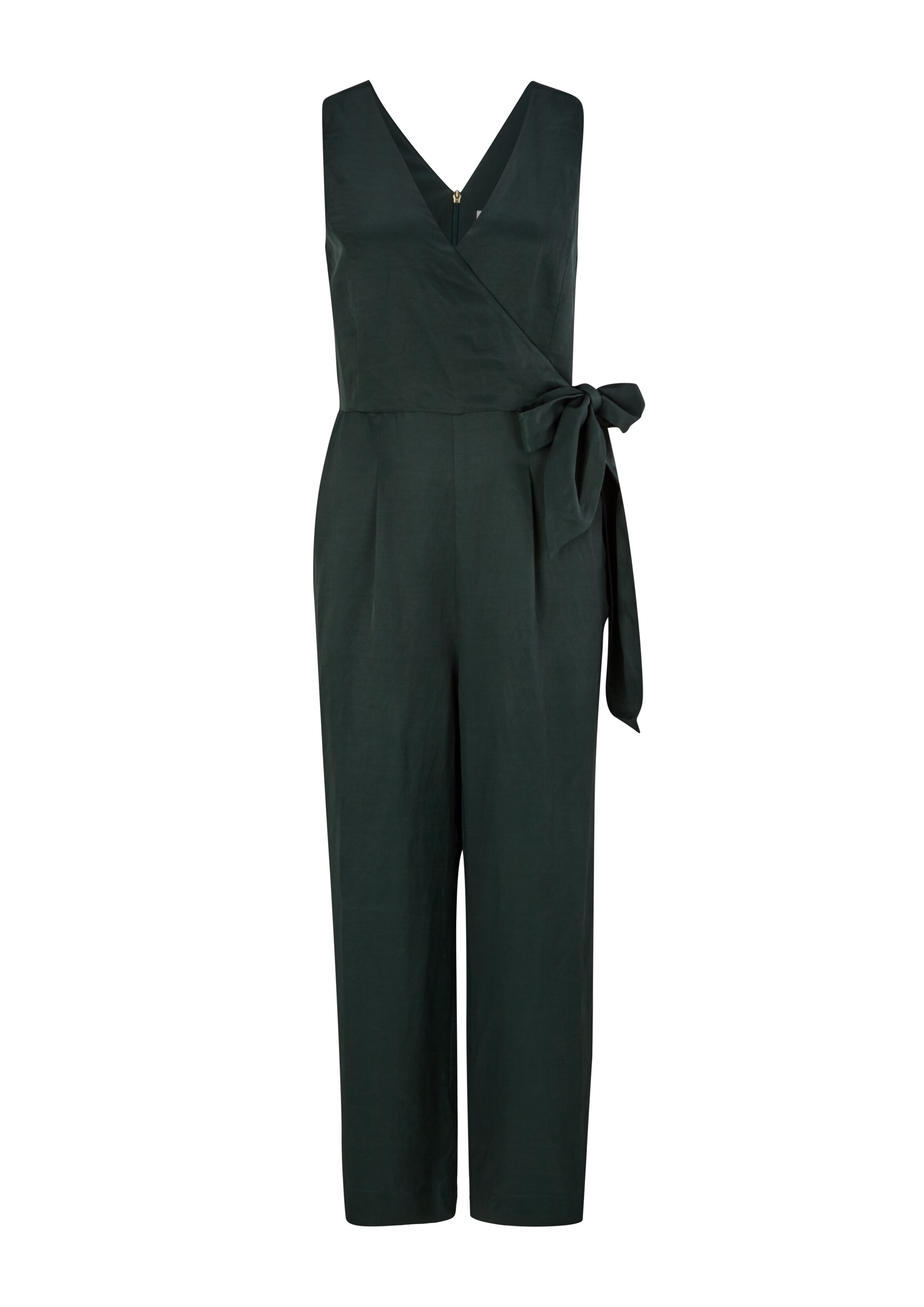 s.Oliver BLACK LABEL Jumpsuit in dunkelgrün ABOUT YOU