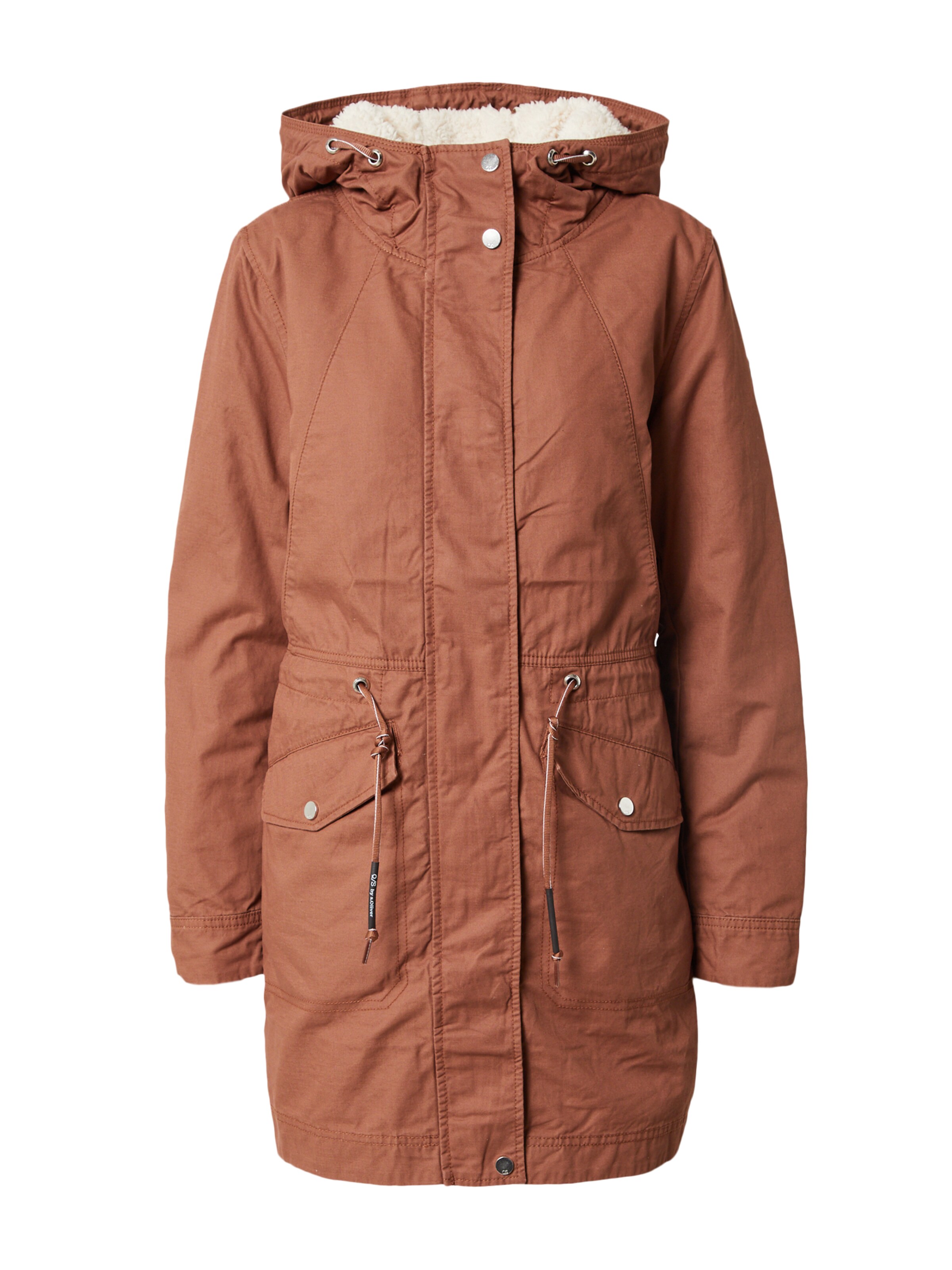 Qs By S.oliver Parka Invernale In Marrone | About You