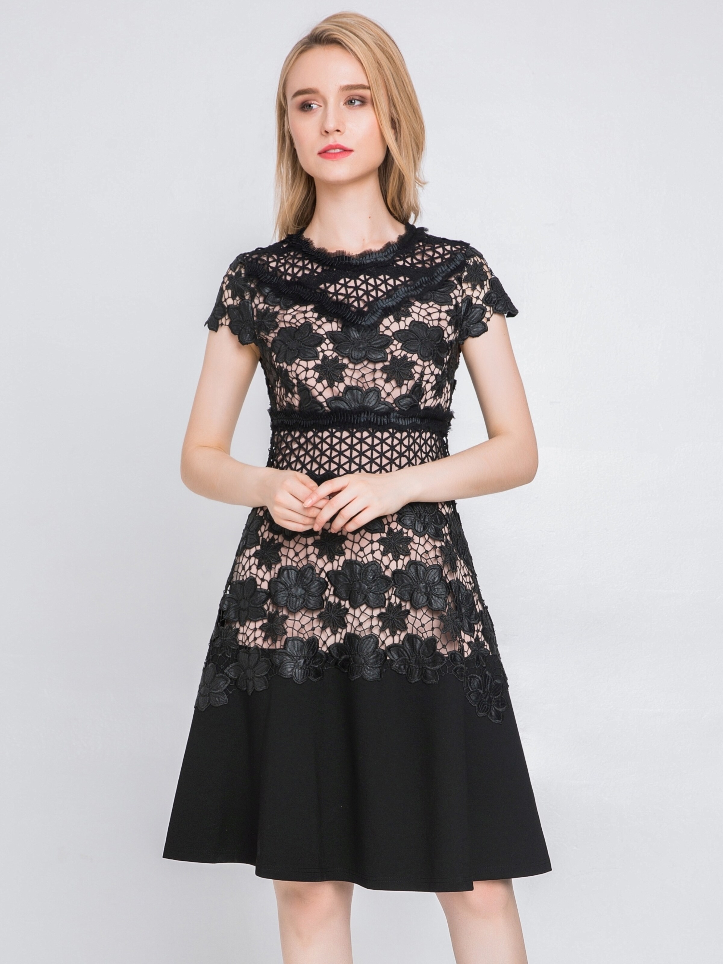 APART Kleid schwarz Schwarzes Kleid