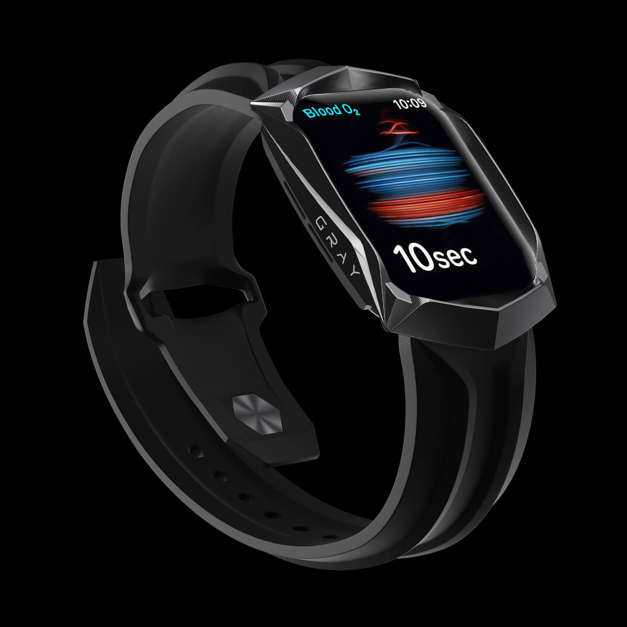 Black PVD Titanium Metal Apple Watch Cases l RESKAR® Stealth