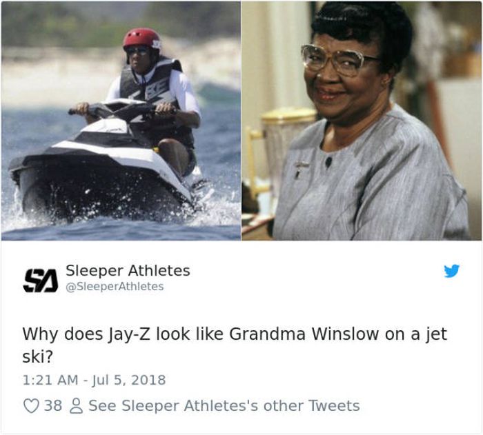 JayZ On A JetSki Meme (37 pics)