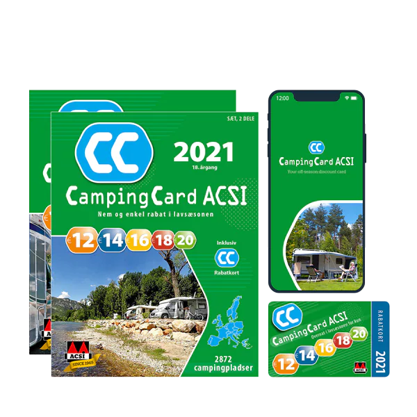 Order CampingCard ACSI Camp for less in the low season