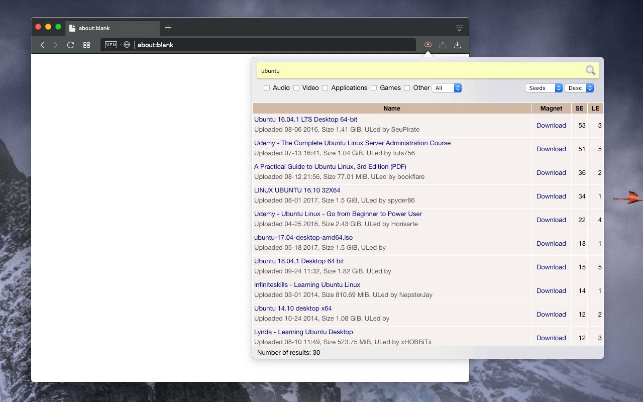Torrent Search
