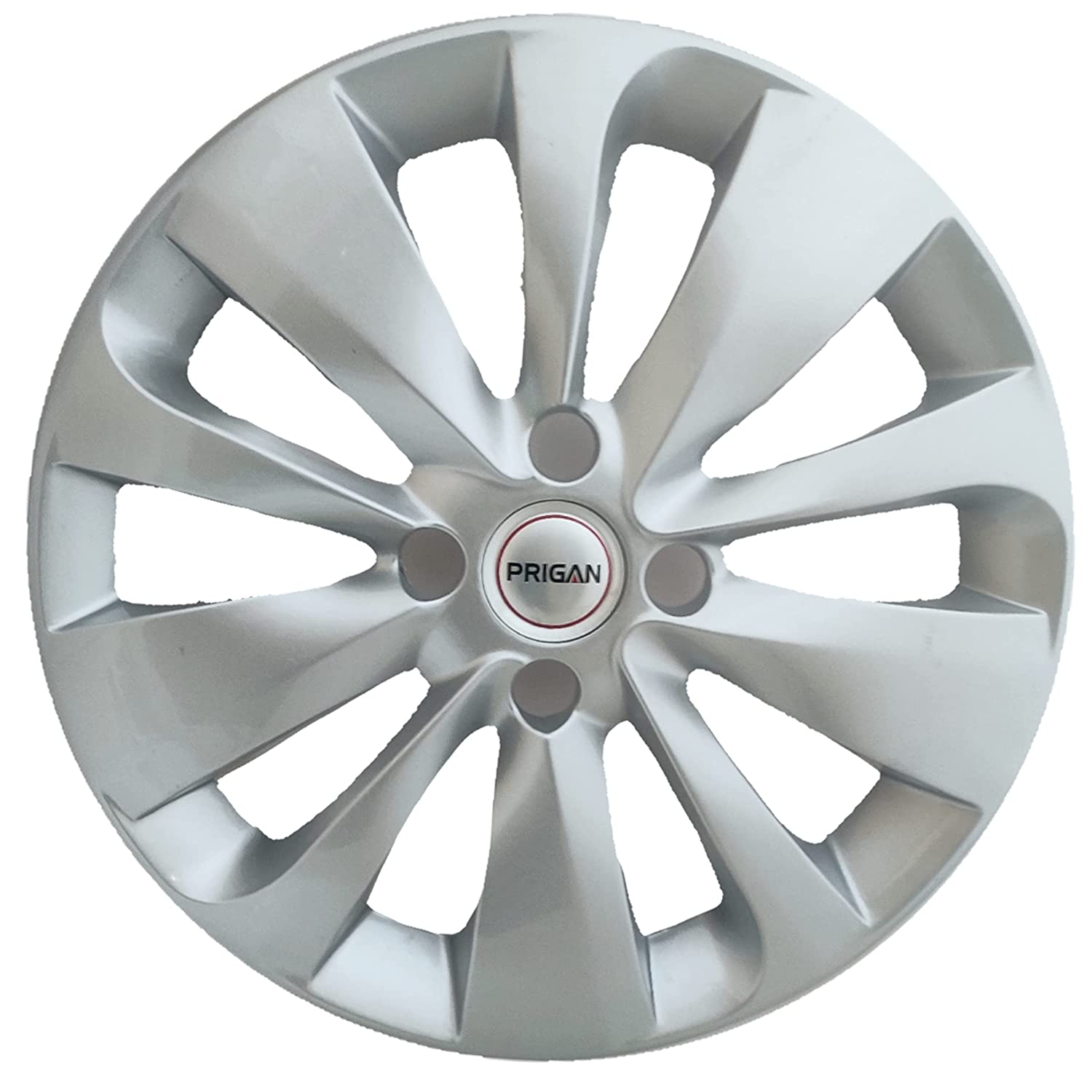 PRIGAN, BALENO 15 Inch Wheel Cover Silver Universal for All Cars Having