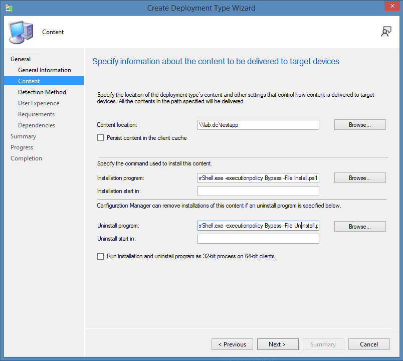 Deploying PowerShell Scripts in SCCM Application Model vs. Legacy