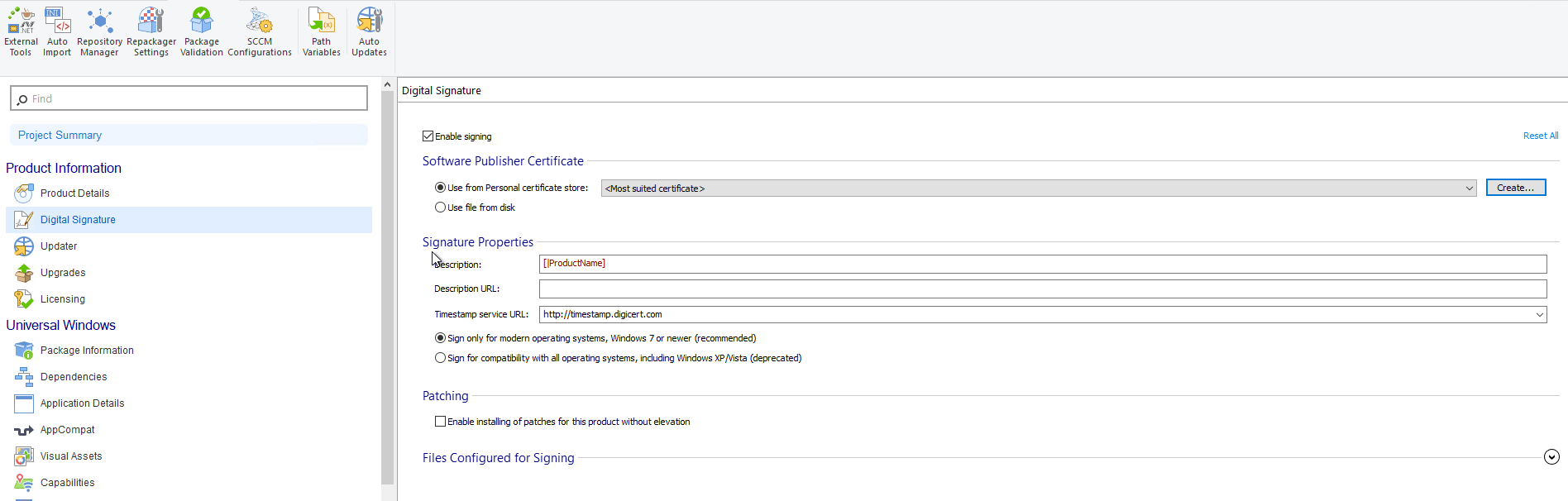 MSIX Digital Signing