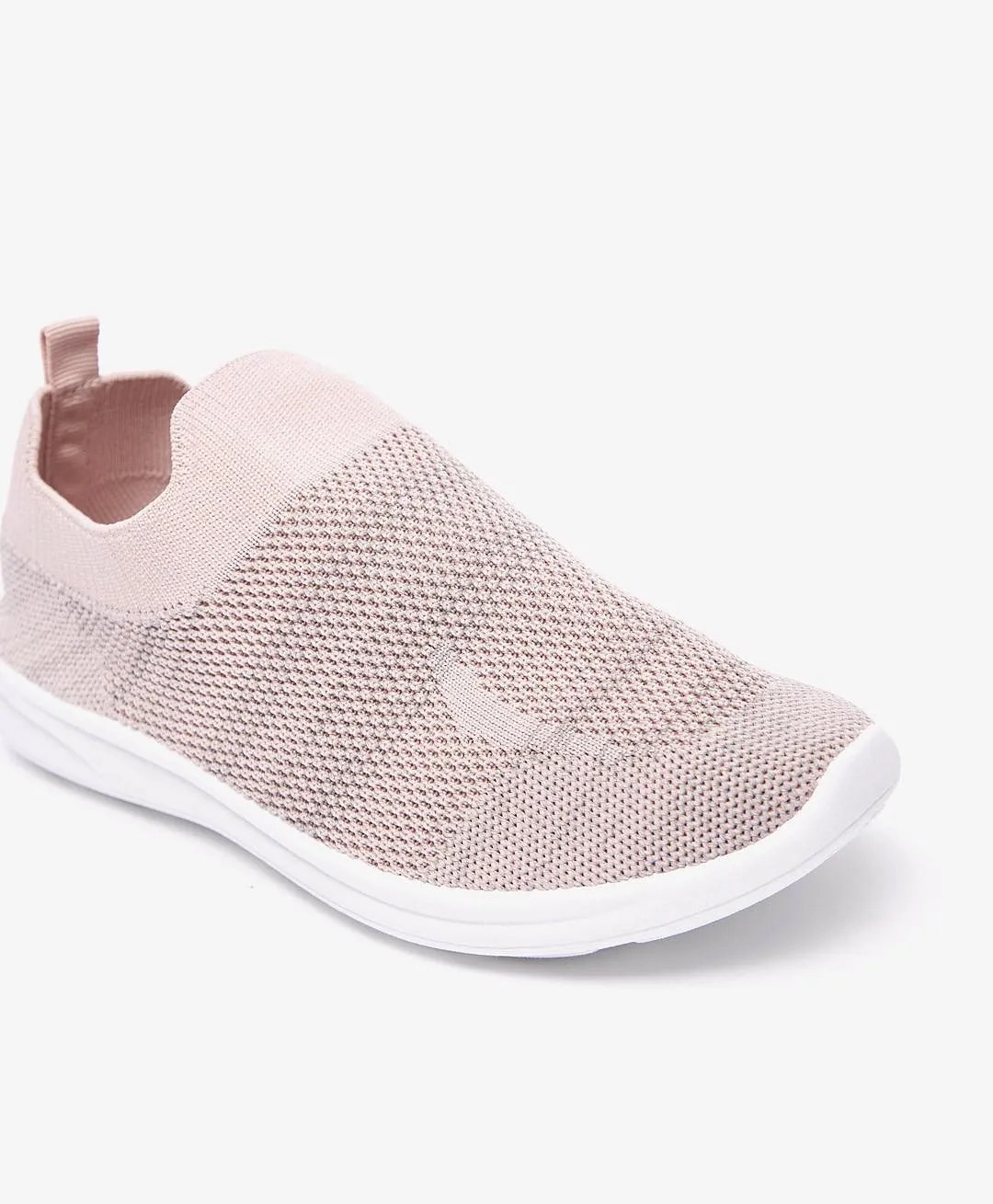 Oaklan by Shoexpress Textured SlipOn Walking Shoes Pink Online in