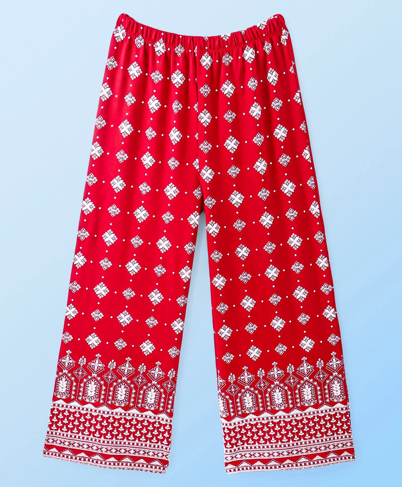 Earthy Touch Single Jersey Knit Three Fourth Sleeves Printed Kurti