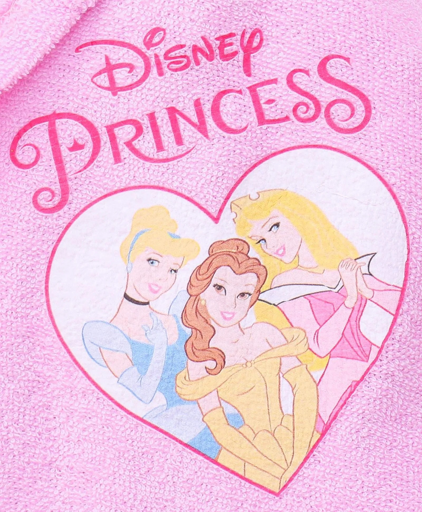 Babyhug Disney, Disney Princess Hooded Bath Robe Graphics, High Quality
