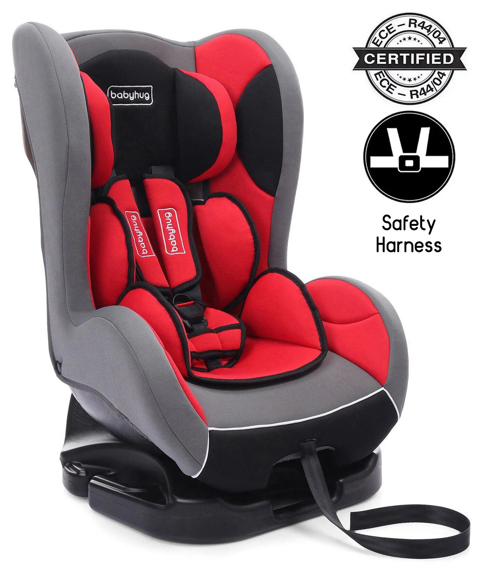Babyhug Cruise Convertible Reclining Car Seat With Side Impact