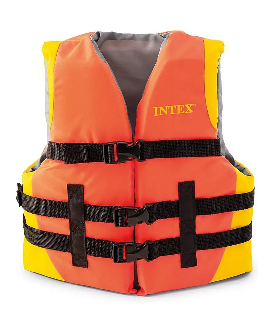Intex Youth Deluxe Life Vest for Kids 615 Years, 40.8kg Max