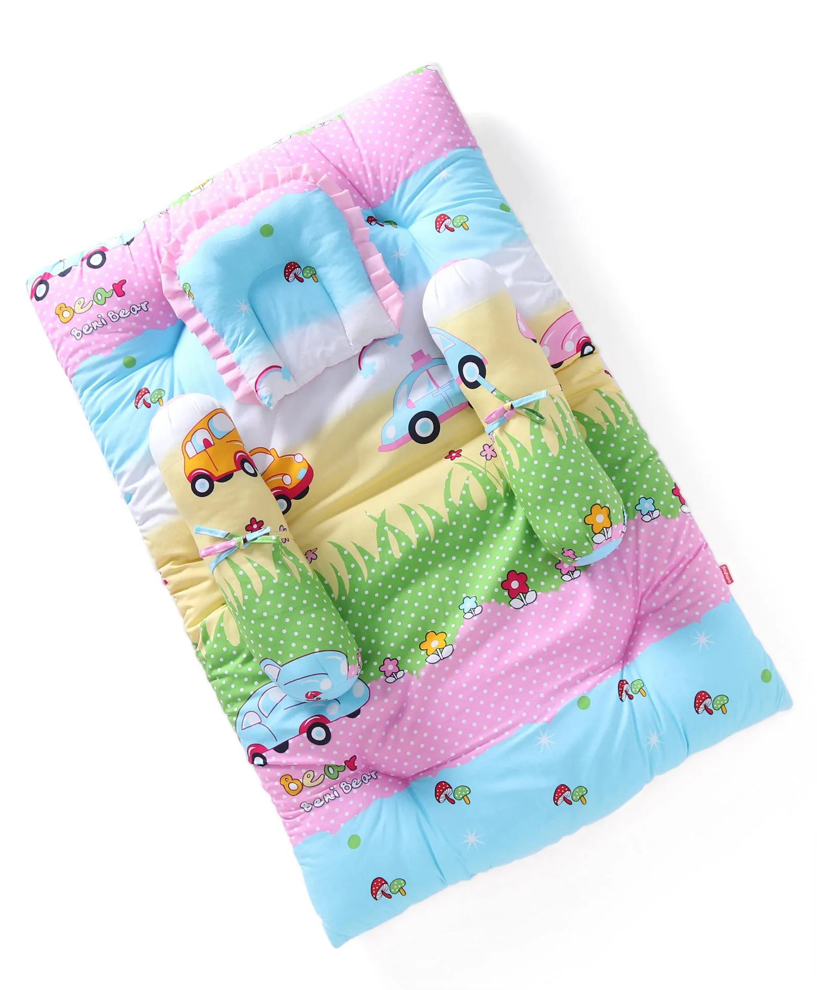 Babyhug Bedding Set Vehicle Print Multicolor Online in UAE, Buy at
