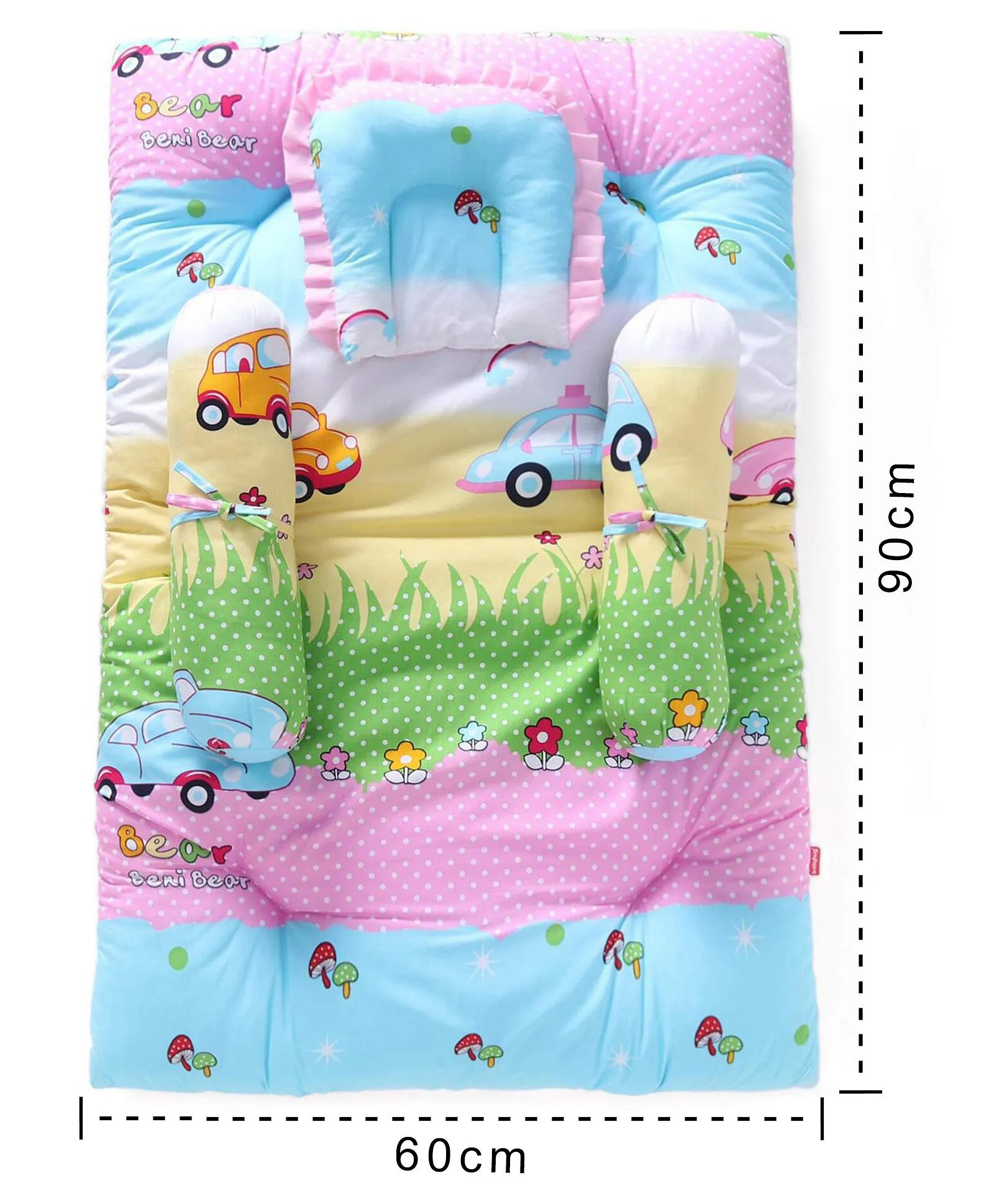 Babyhug Bedding Set Vehicle Print Multicolor Online in UAE, Buy at