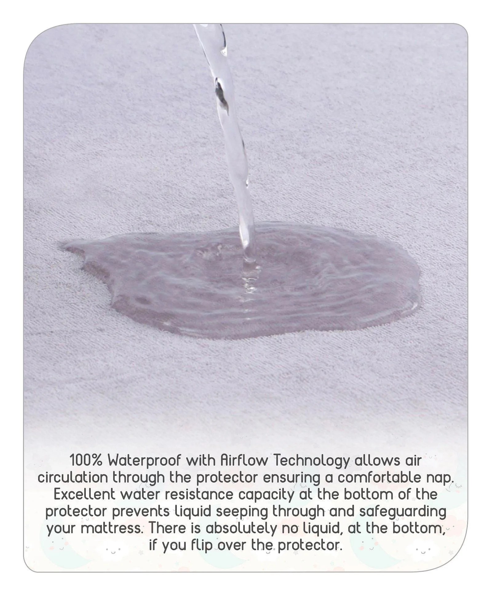 Buy Babyhug Soft Terry Double Bed Waterproof Mattress Protector King