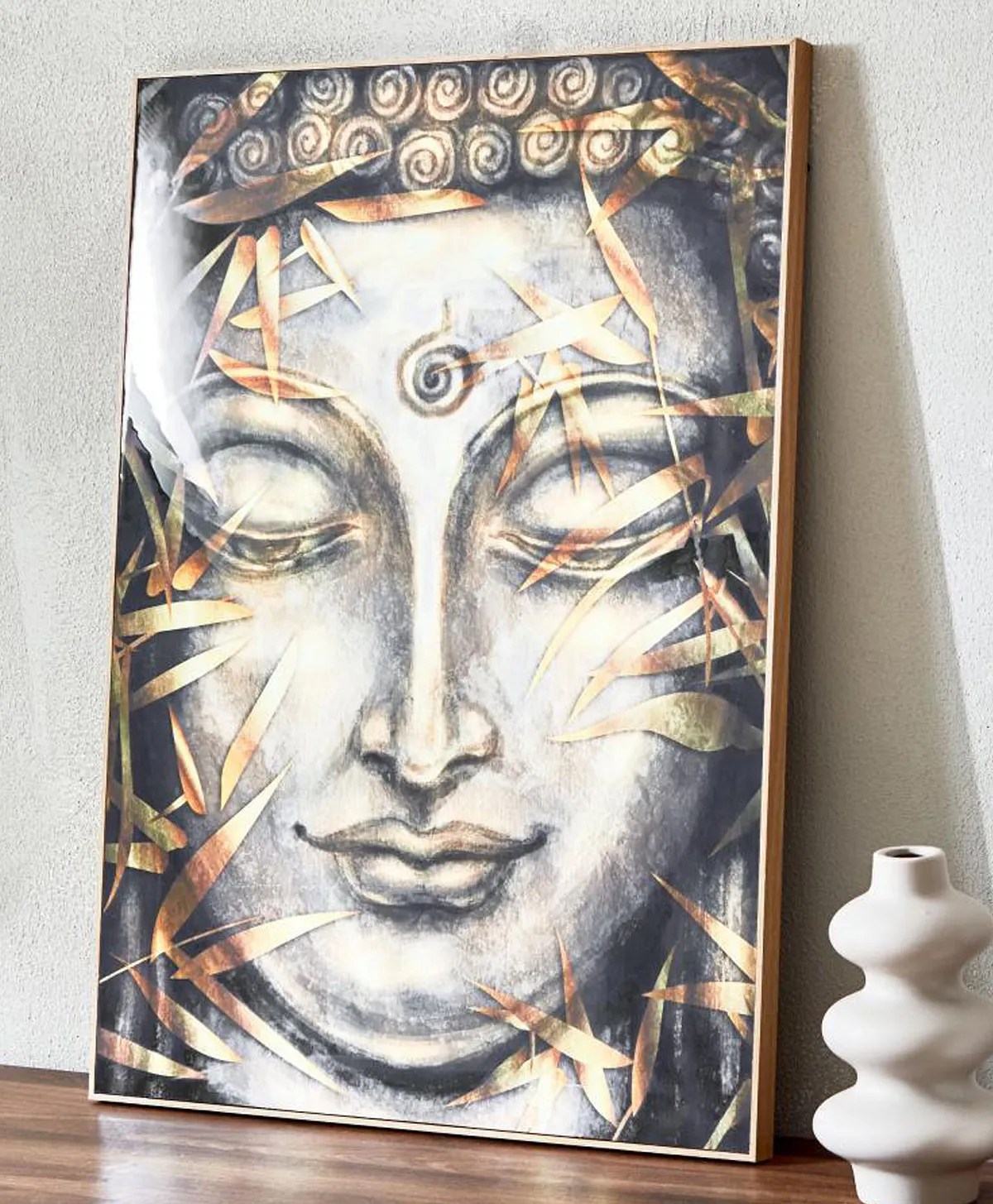 HomeBox Fiha Buddha Framed Wall Art Online in UAE, Buy at Best Price