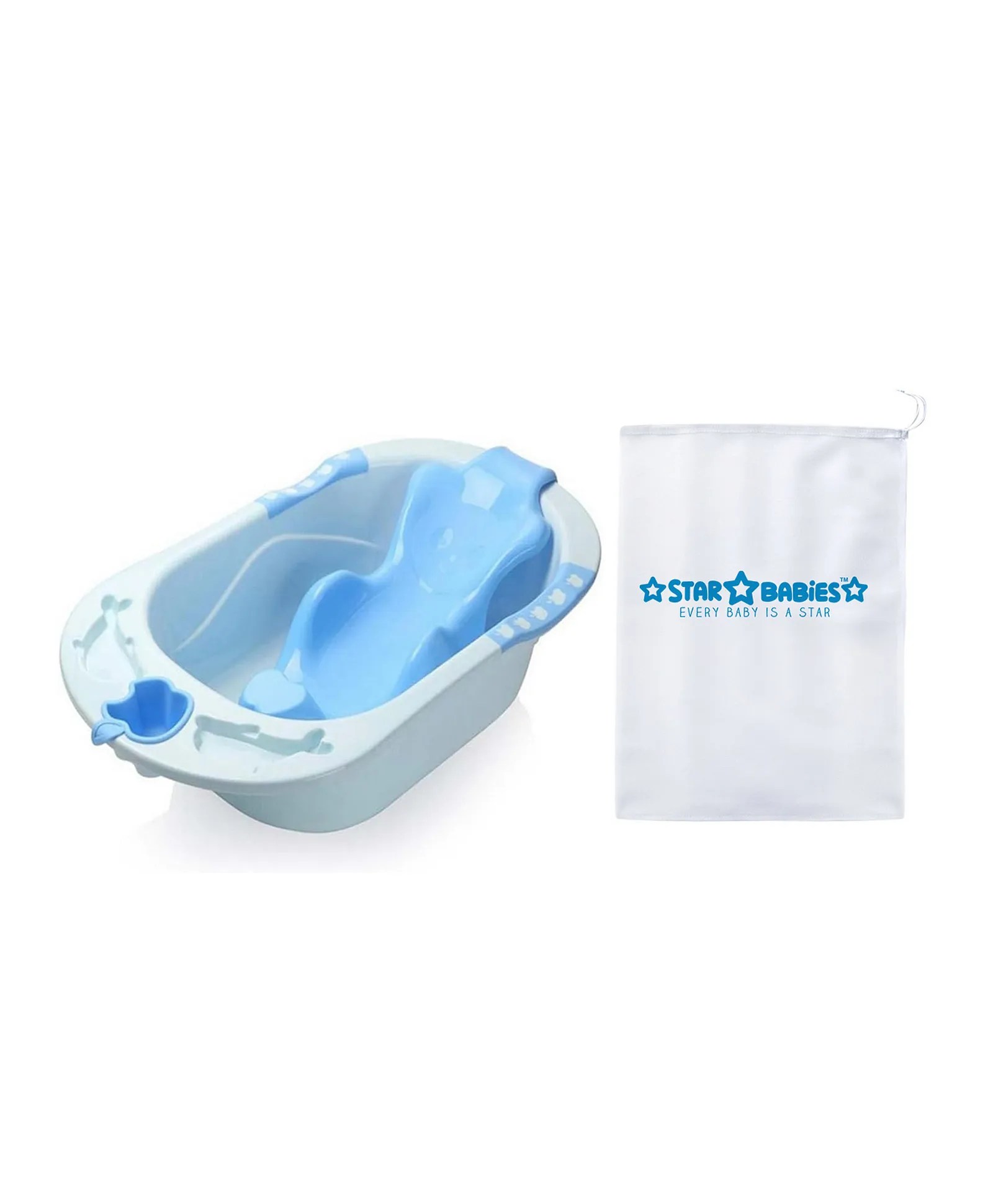 Star Babies Bathtub with Sling Blue Online in UAE, Buy at Best Price