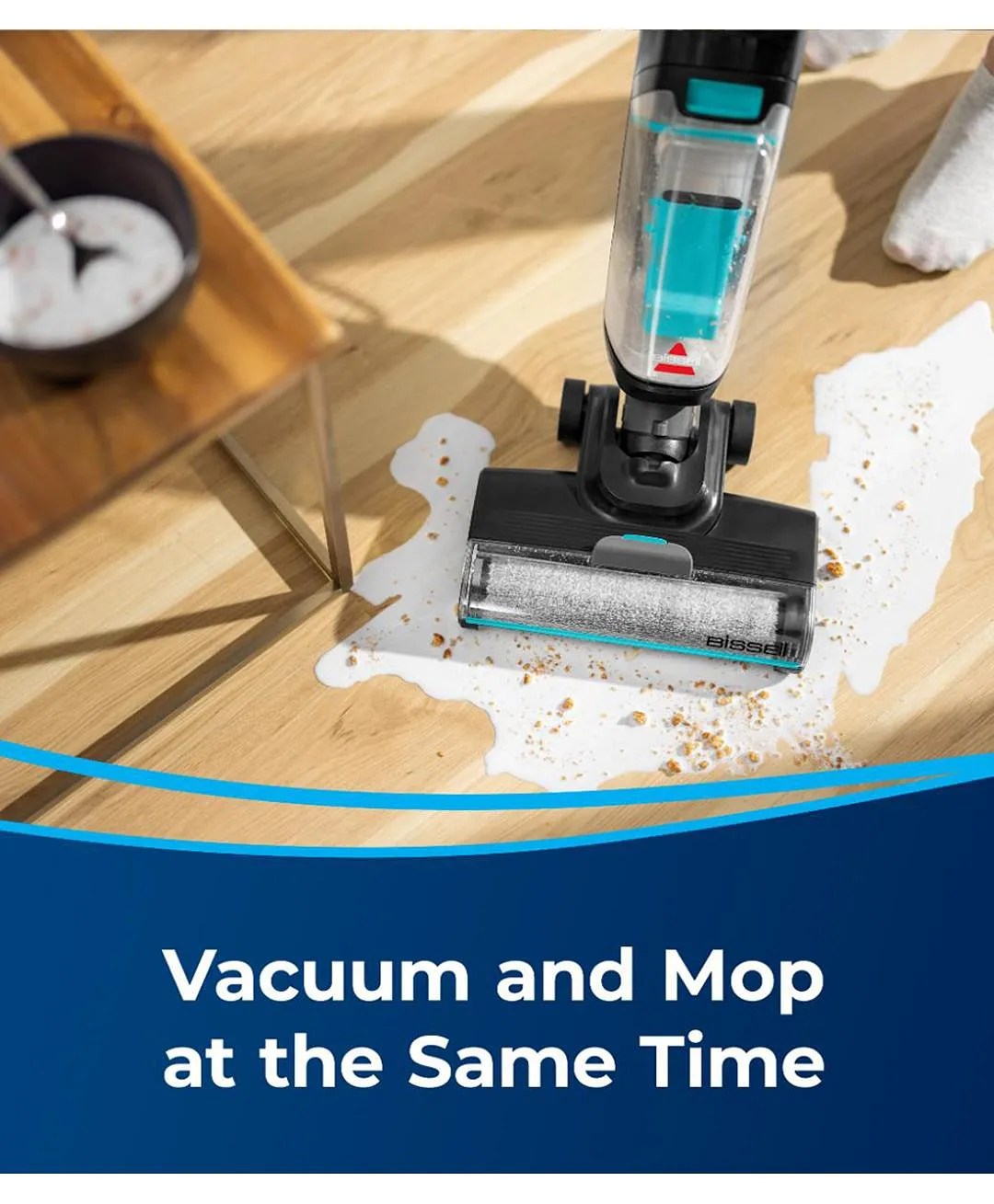 BISSELL Crosswave HF2 1200W Wet/Dry Hard Floor Vacuum Cleaner, 0.72L