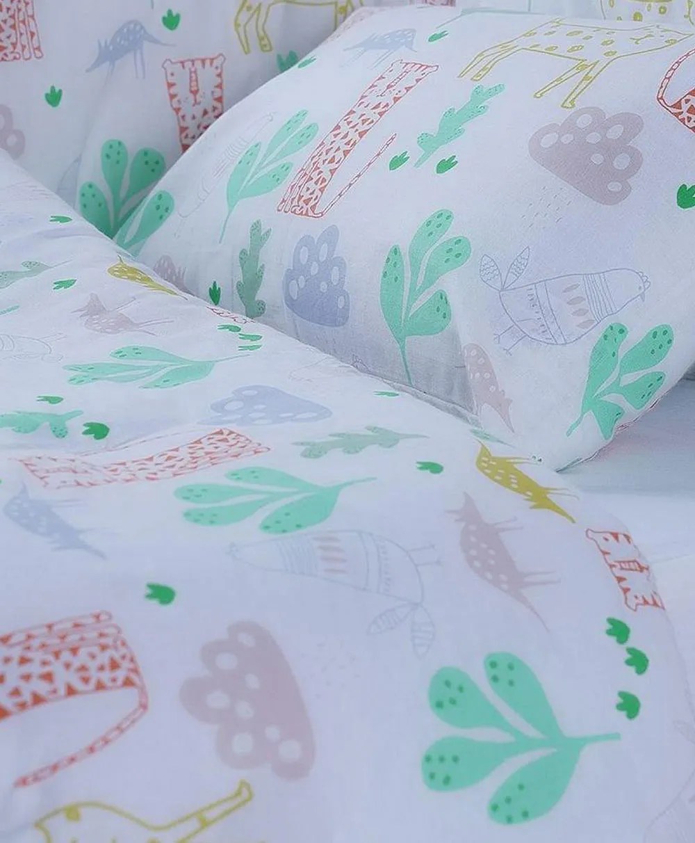 PAN Home Zoo Comforter Set Green 2 Pieces Online in UAE, Buy at Best Price from FirstCry.ae